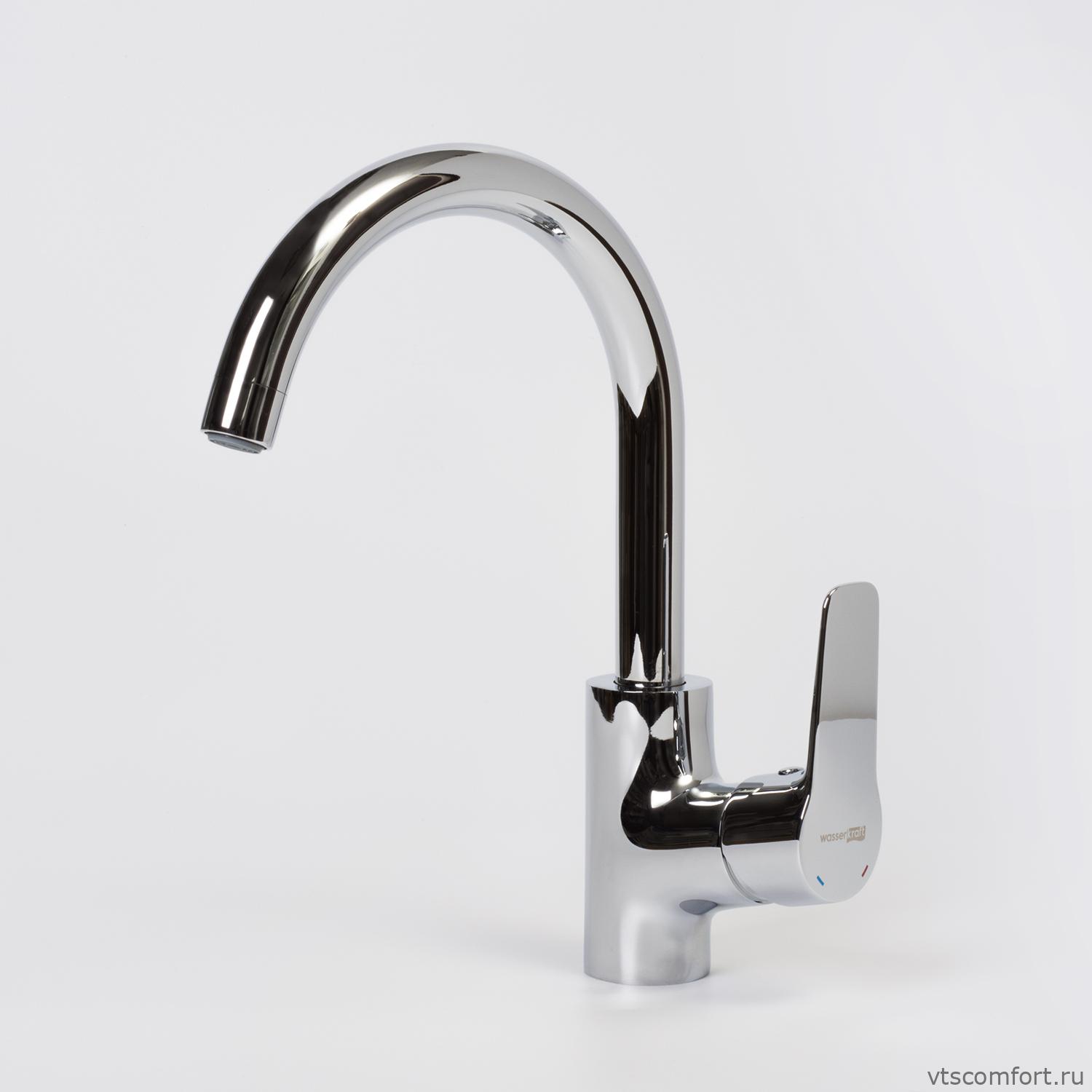 Фото WasserKraft Lippe 4507 Смеситель для кухни Изображение WasserKraft Lippe 4507 Смеситель для кухни