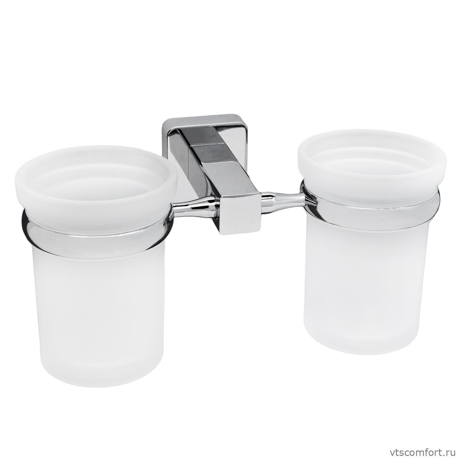 Фото WasserKraft Lippe K-6528D Подстаканник двойной Изображение WasserKraft Lippe K-6528D Подстаканник двойной