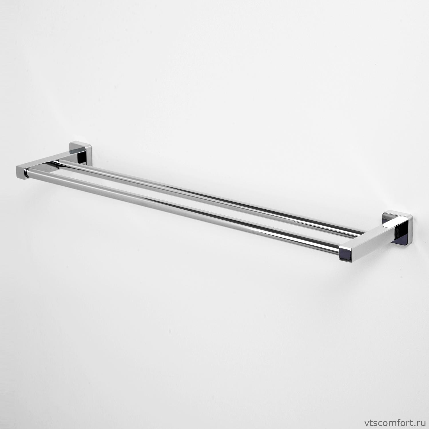 Фото WasserKraft Lippe K-6540 Держатель полотенец двойной Изображение WasserKraft Lippe K-6540 Держатель полотенец двойной