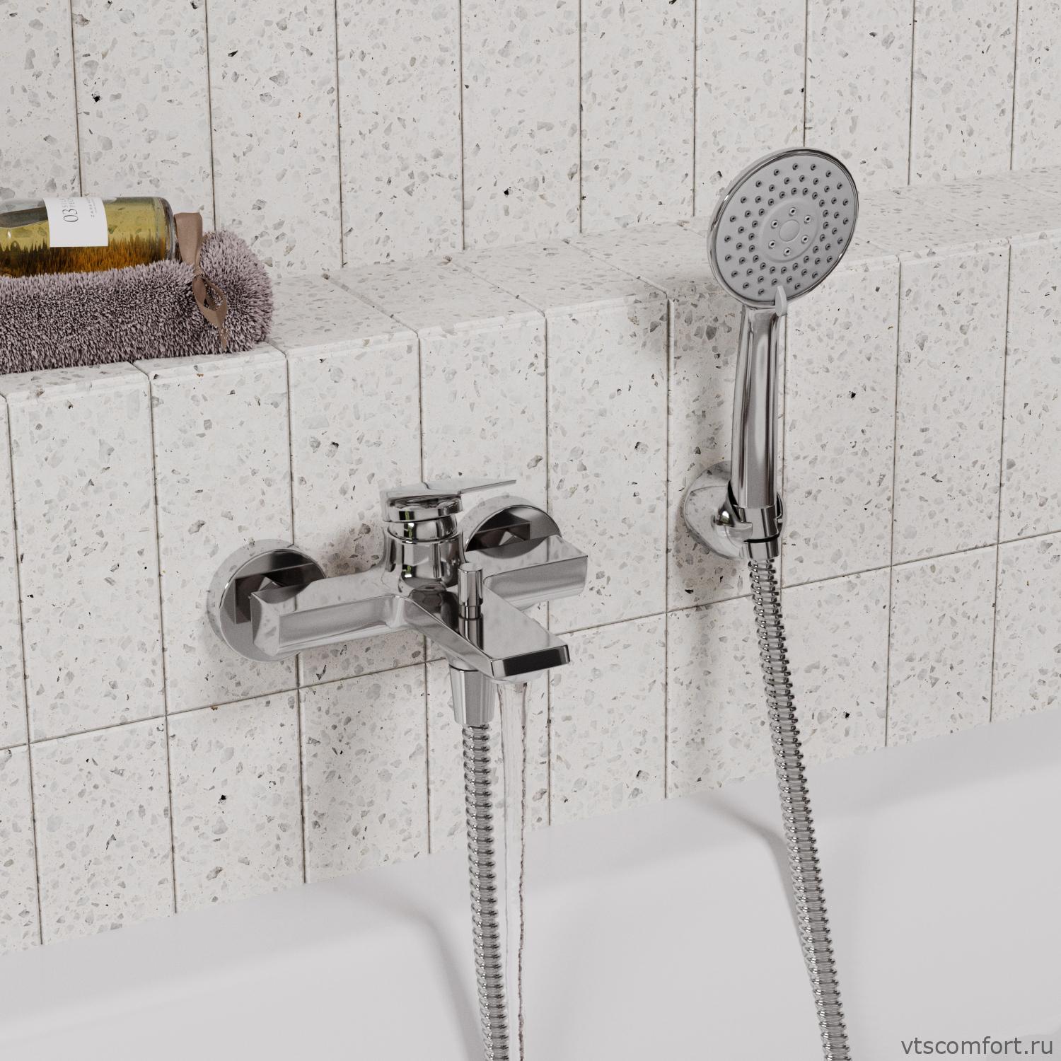 Фото WasserKraft Lopau 3201 Смеситель для ванны с коротким изливом Изображение WasserKraft Lopau 3201 Смеситель для ванны с коротким изливом