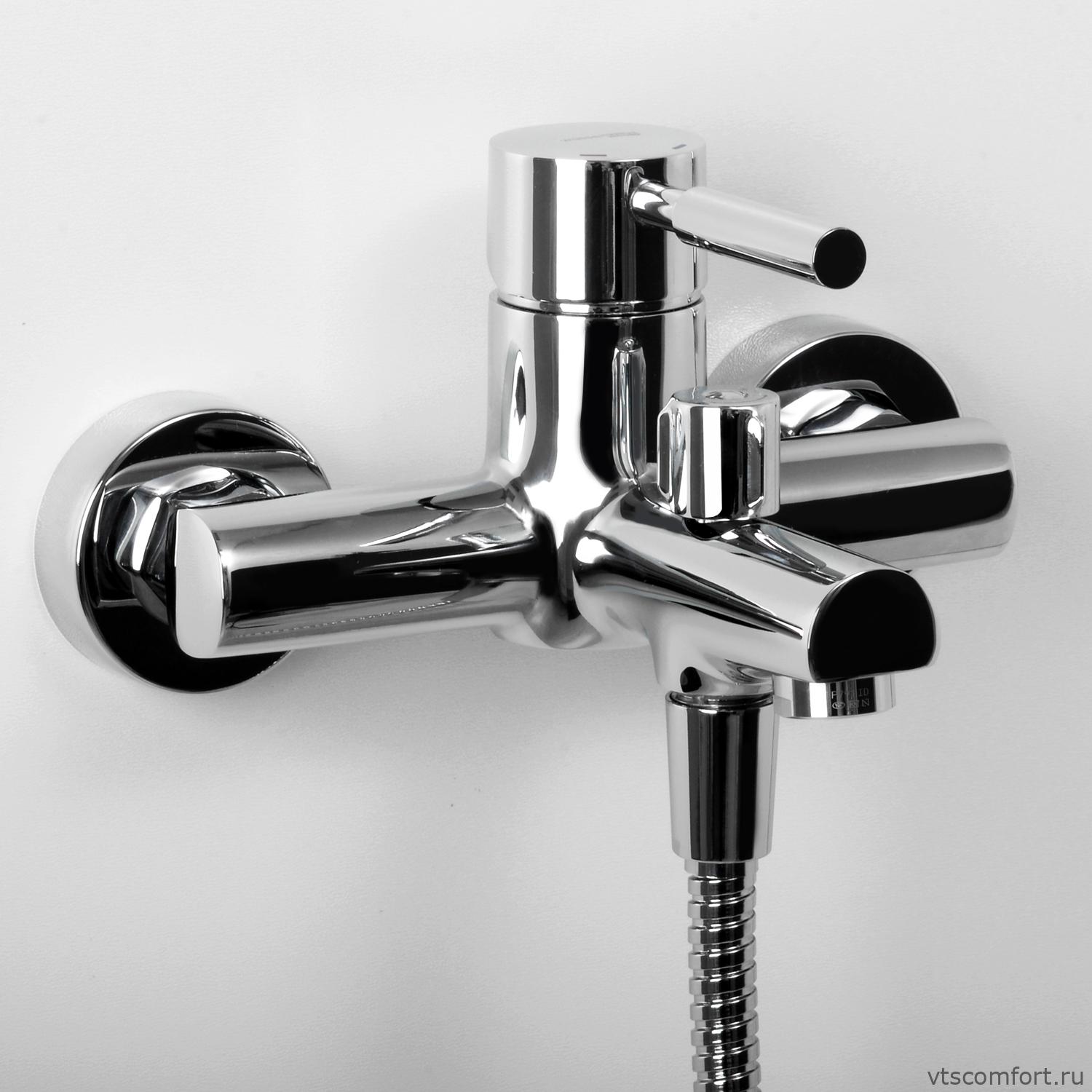 Фото WasserKraft Main 4101 Смеситель для ванны с коротким изливом Изображение WasserKraft Main 4101 Смеситель для ванны с коротким изливом