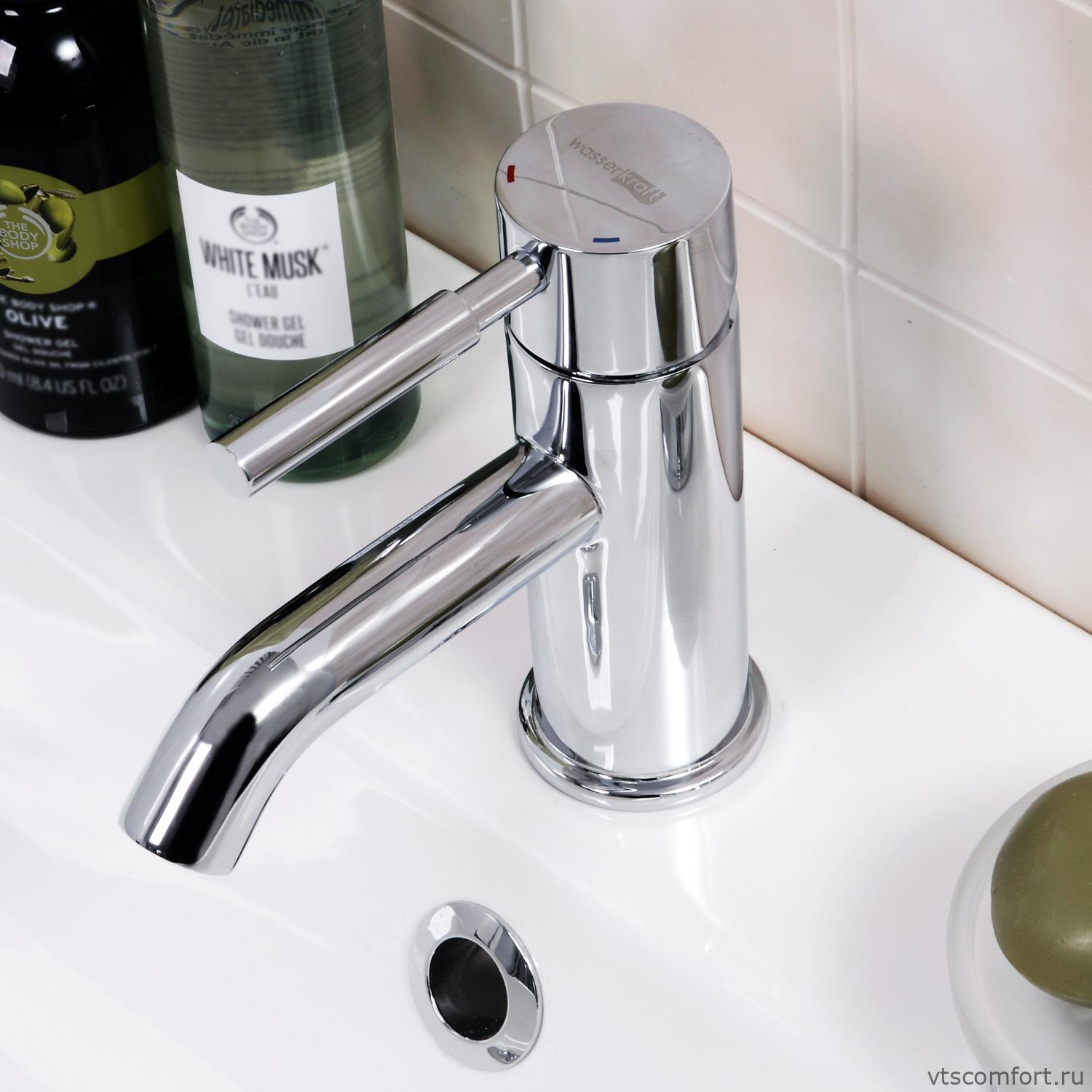 Фото WasserKraft Main 4105 Смеситель для умывальника Изображение WasserKraft Main 4105 Смеситель для умывальника