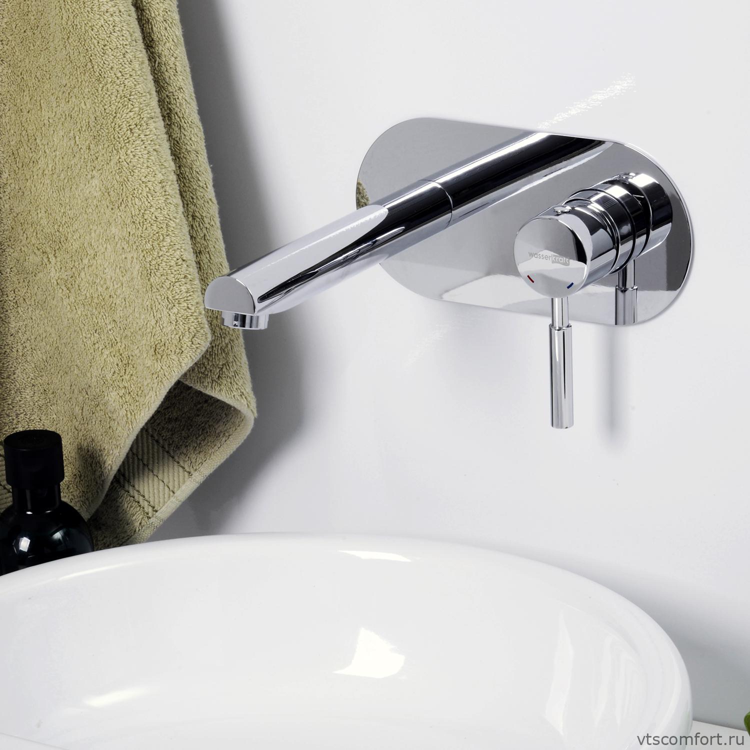 Фото WasserKraft Main 4130 Встраиваемый смеситель для раковины Изображение WasserKraft Main 4130 Встраиваемый смеситель для раковины