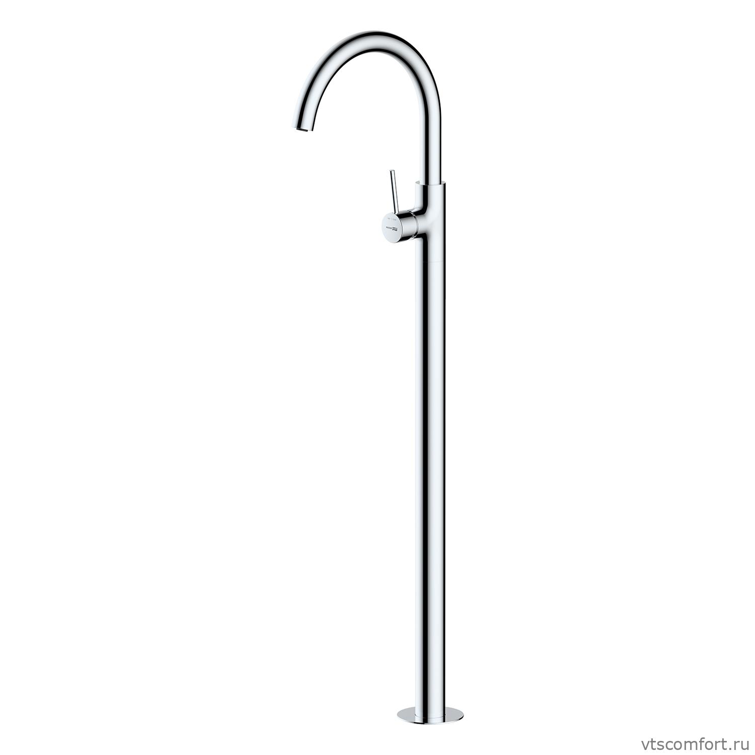 Фото WasserKraft Main 4153 Напольный смеситель для раковины Изображение WasserKraft Main 4153 Напольный смеситель для раковины