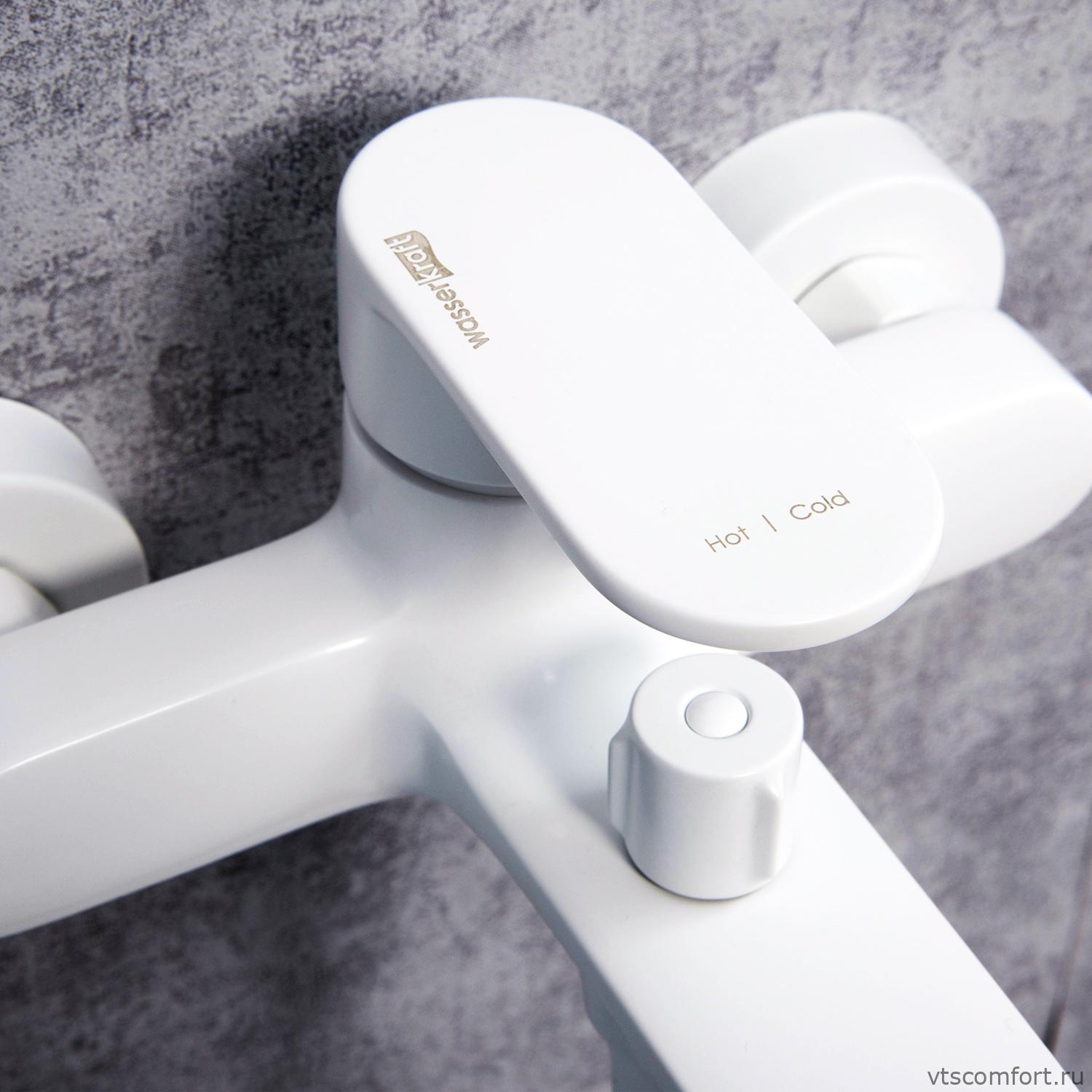 Фото WasserKraft Mindel 8501 Смеситель для ванны с коротким изливом Изображение WasserKraft Mindel 8501 Смеситель для ванны с коротким изливом