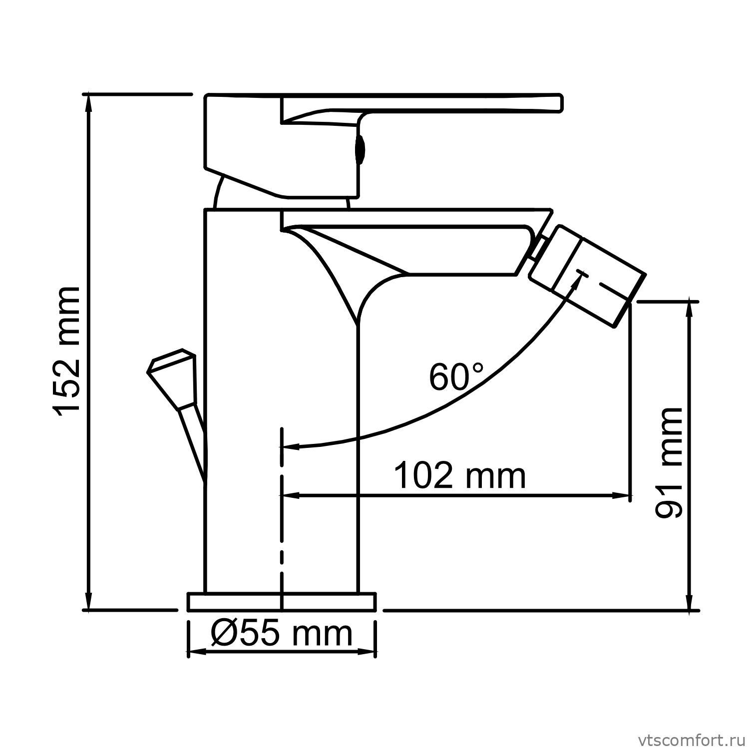 Фото WasserKraft Mindel 8506 Смеситель для биде Изображение WasserKraft Mindel 8506 Смеситель для биде
