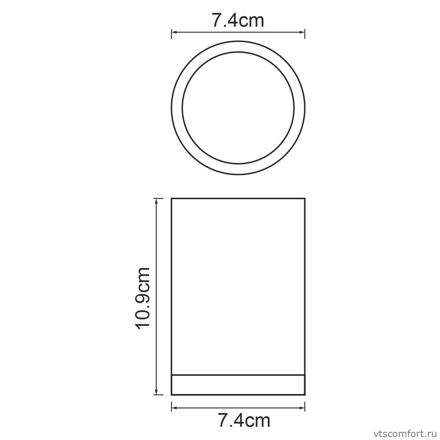 Фото WasserKraft Mindel K-8828 Стакан для зубных щеток Изображение WasserKraft Mindel K-8828 Стакан для зубных щеток