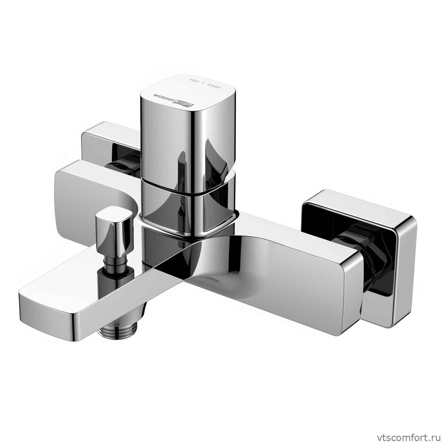 Фото WasserKraft Naab 8601 Смеситель для ванны и душа Изображение WasserKraft Naab 8601 Смеситель для ванны и душа