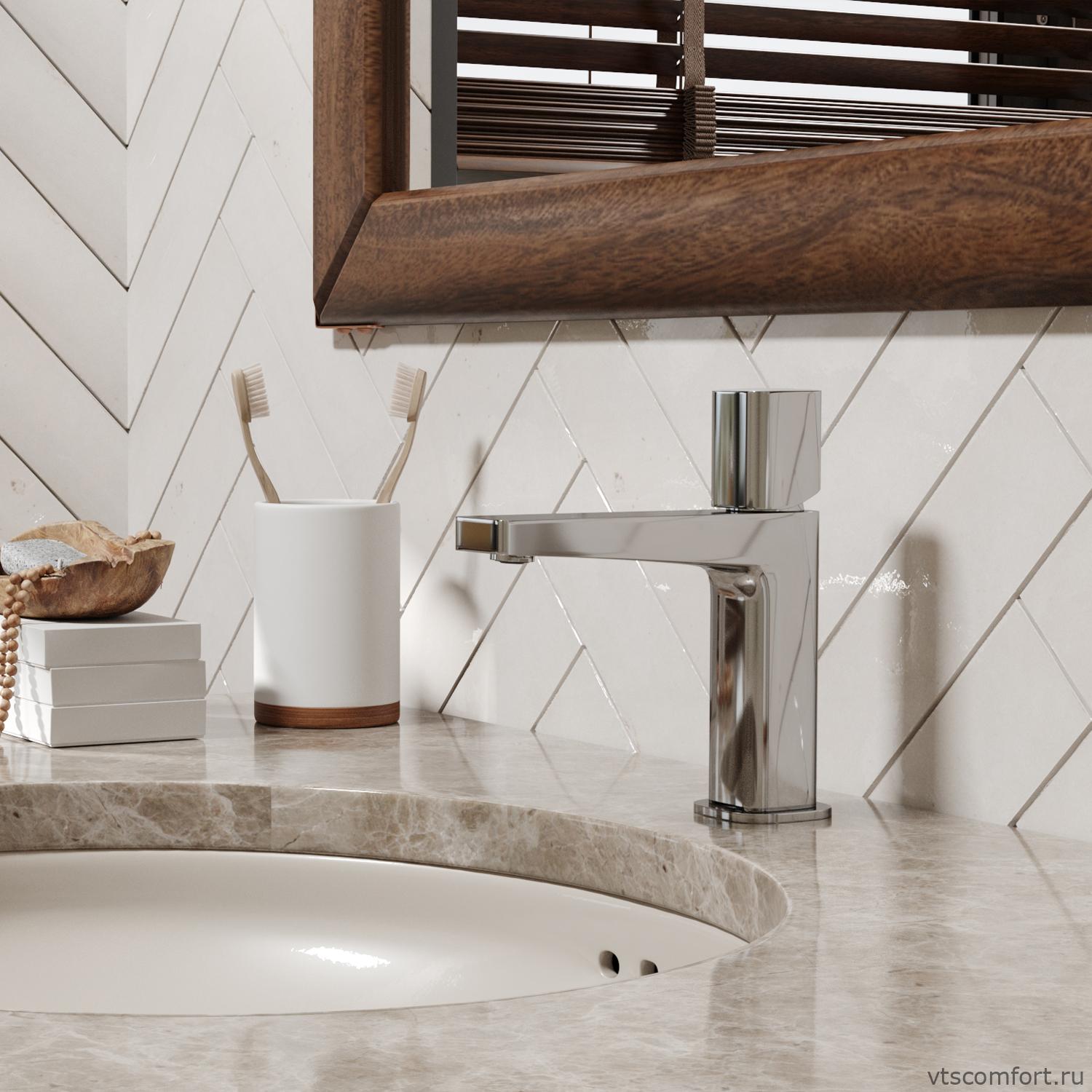 Фото WasserKraft Naab 8603 Смеситель для умывальника Изображение WasserKraft Naab 8603 Смеситель для умывальника