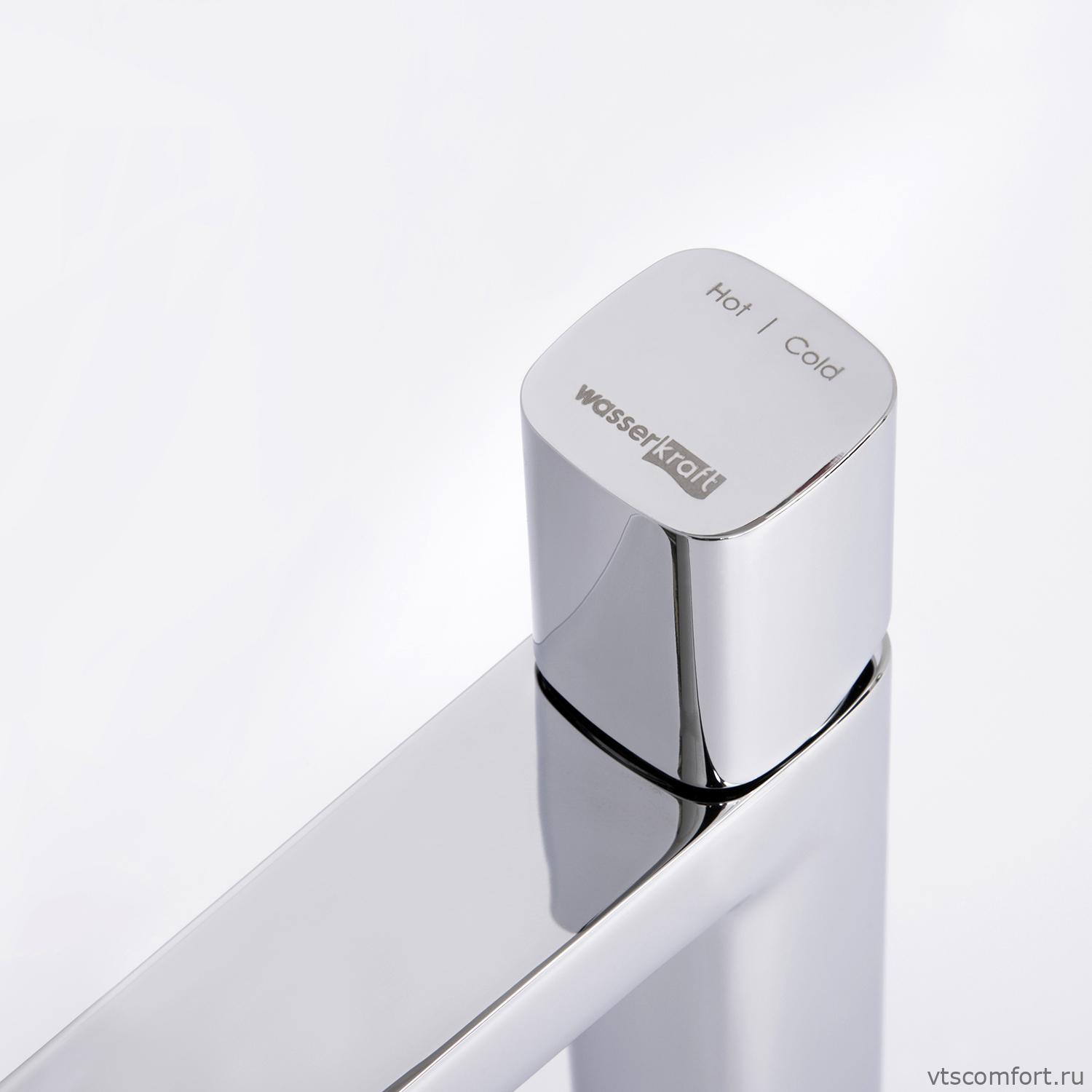 Фото WasserKraft Naab 8603H Смеситель для  умывальника Изображение WasserKraft Naab 8603H Смеситель для  умывальника