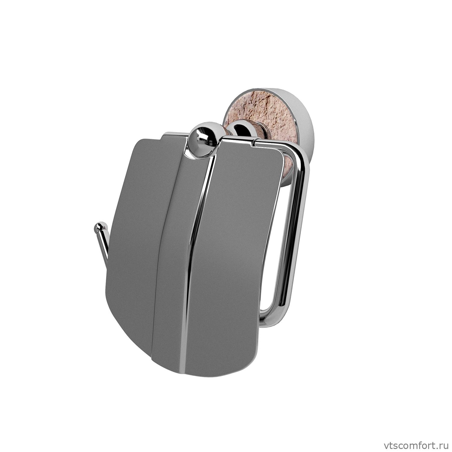 Фото WasserKraft Nau K-7725 Держатель туалетной бумаги с крышкой Изображение WasserKraft Nau K-7725 Держатель туалетной бумаги с крышкой