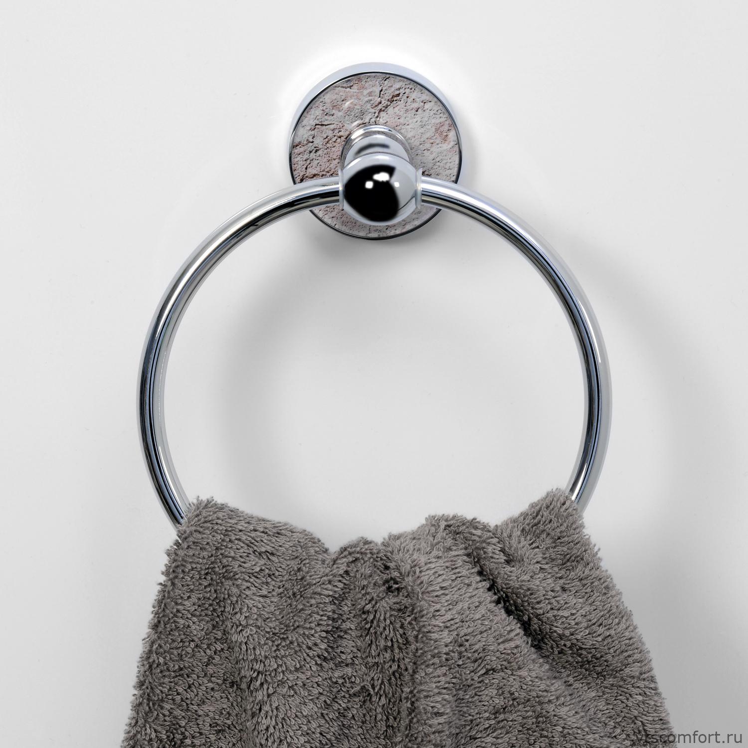 Фото WasserKraft Nau K-7760 Держатель полотенец кольцо Изображение WasserKraft Nau K-7760 Держатель полотенец кольцо