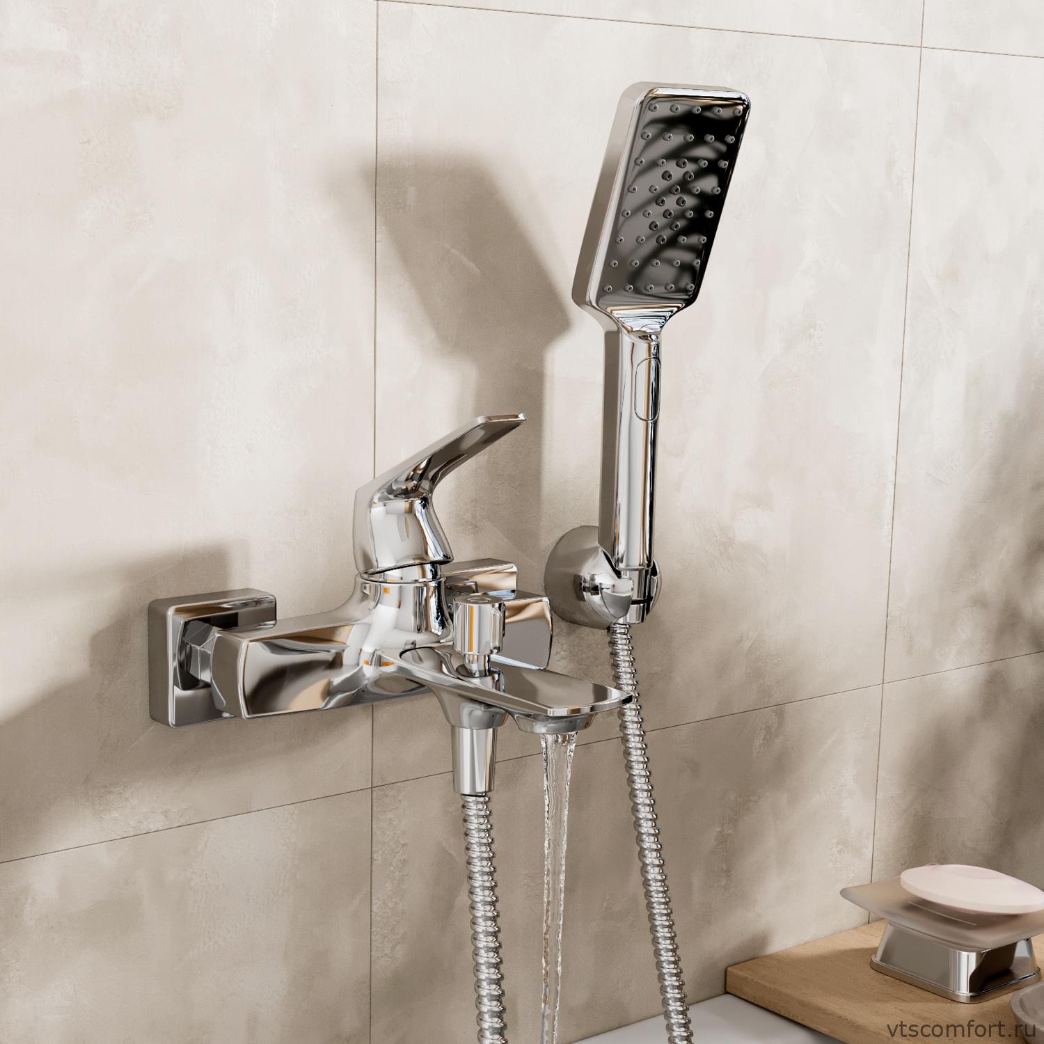 Фото WasserKraft Neime 1901 Смеситель для ванны с коротким изливом Изображение WasserKraft Neime 1901 Смеситель для ванны с коротким изливом