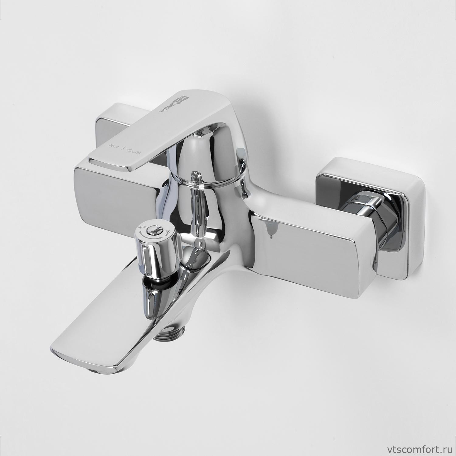 Фото WasserKraft Neime 1901 Смеситель для ванны с коротким изливом Изображение WasserKraft Neime 1901 Смеситель для ванны с коротким изливом