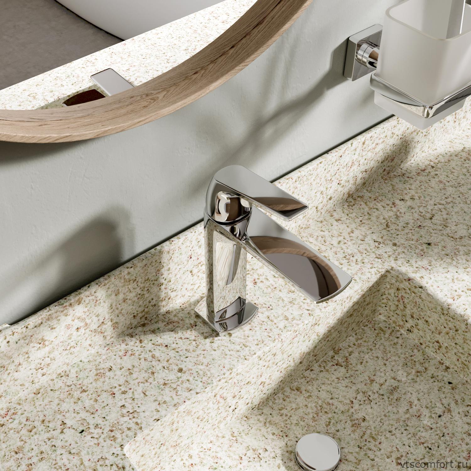 Фото WasserKraft Neime 1903 Смеситель для умывальника Изображение WasserKraft Neime 1903 Смеситель для умывальника