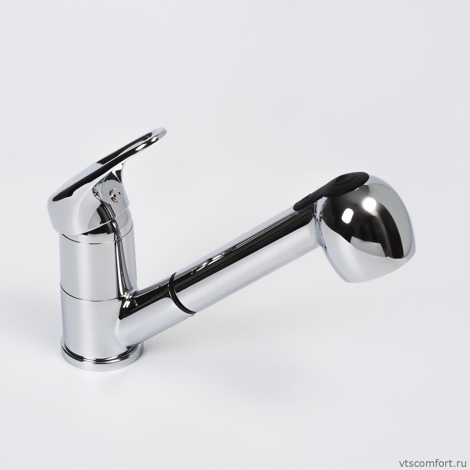 Фото WasserKraft Oder 6365 Смеситель для кухни с выдвижной лейкой Изображение WasserKraft Oder 6365 Смеситель для кухни с выдвижной лейкой