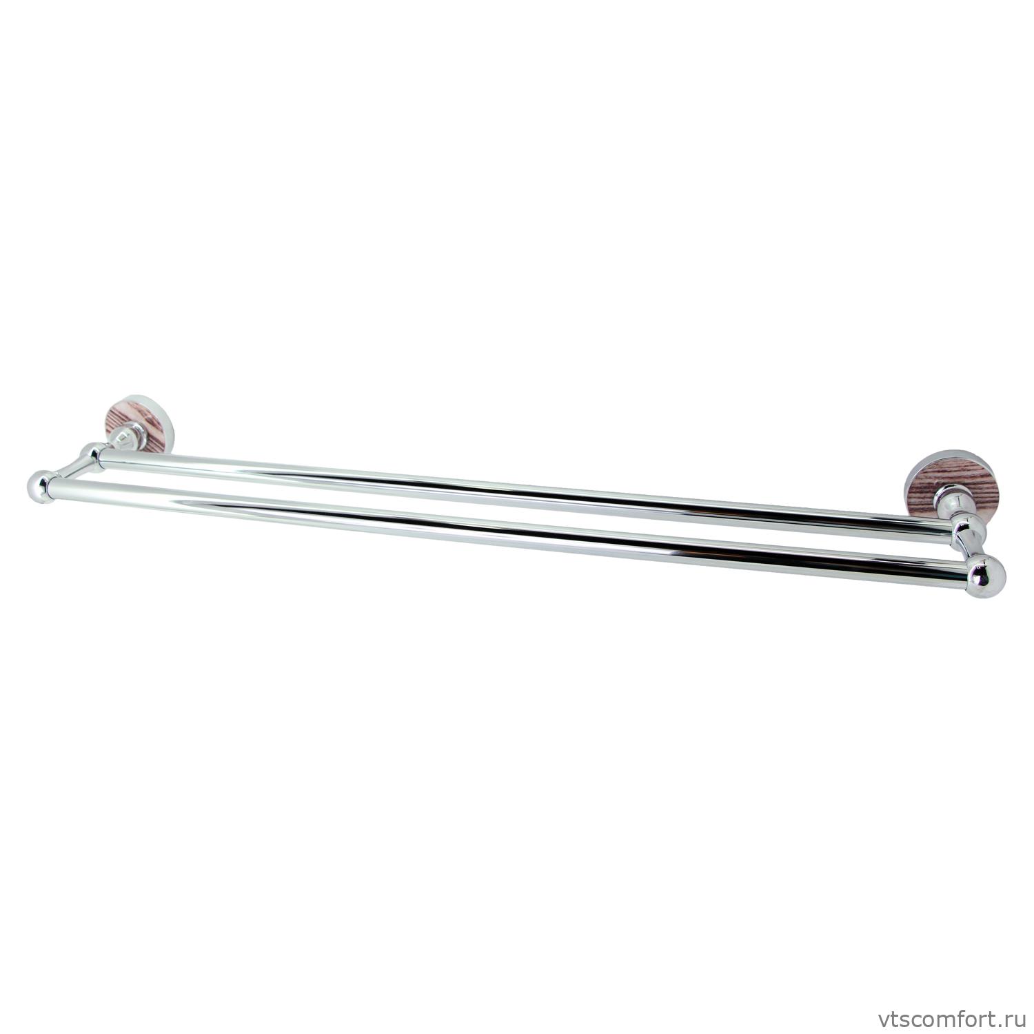 Фото WasserKraft Regen K-6940 Штанга для полотенец двойная Изображение WasserKraft Regen K-6940 Штанга для полотенец двойная