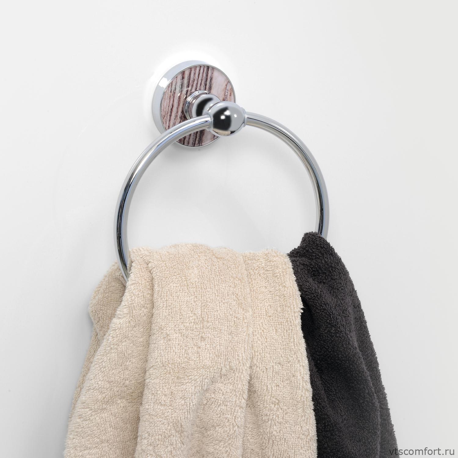 Фото WasserKraft Regen K-6960 Держатель полотенец кольцо Изображение WasserKraft Regen K-6960 Держатель полотенец кольцо