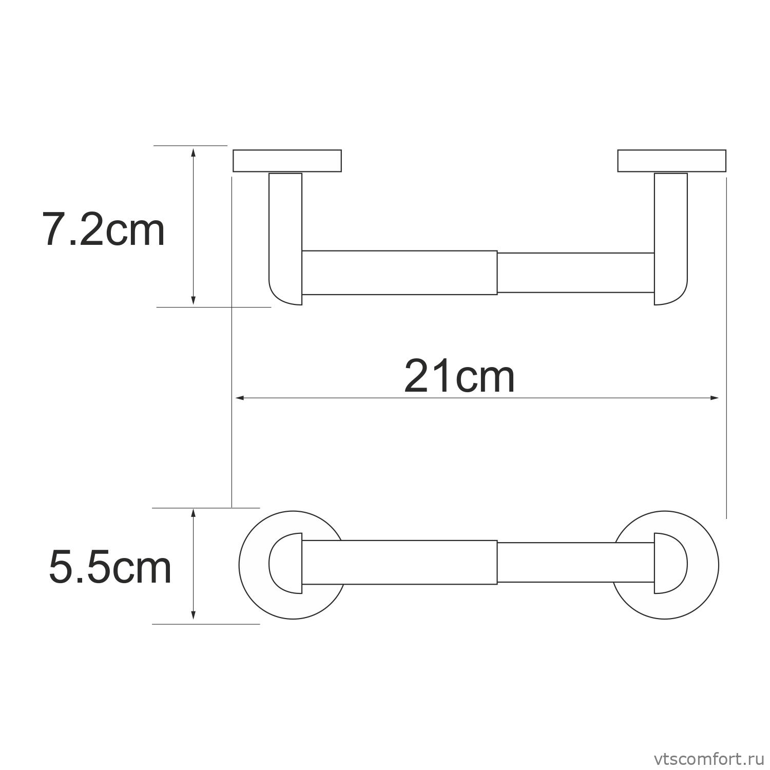 Фото WasserKraft Rhein K-6222 Держатель туалетной бумаги Изображение WasserKraft Rhein K-6222 Держатель туалетной бумаги