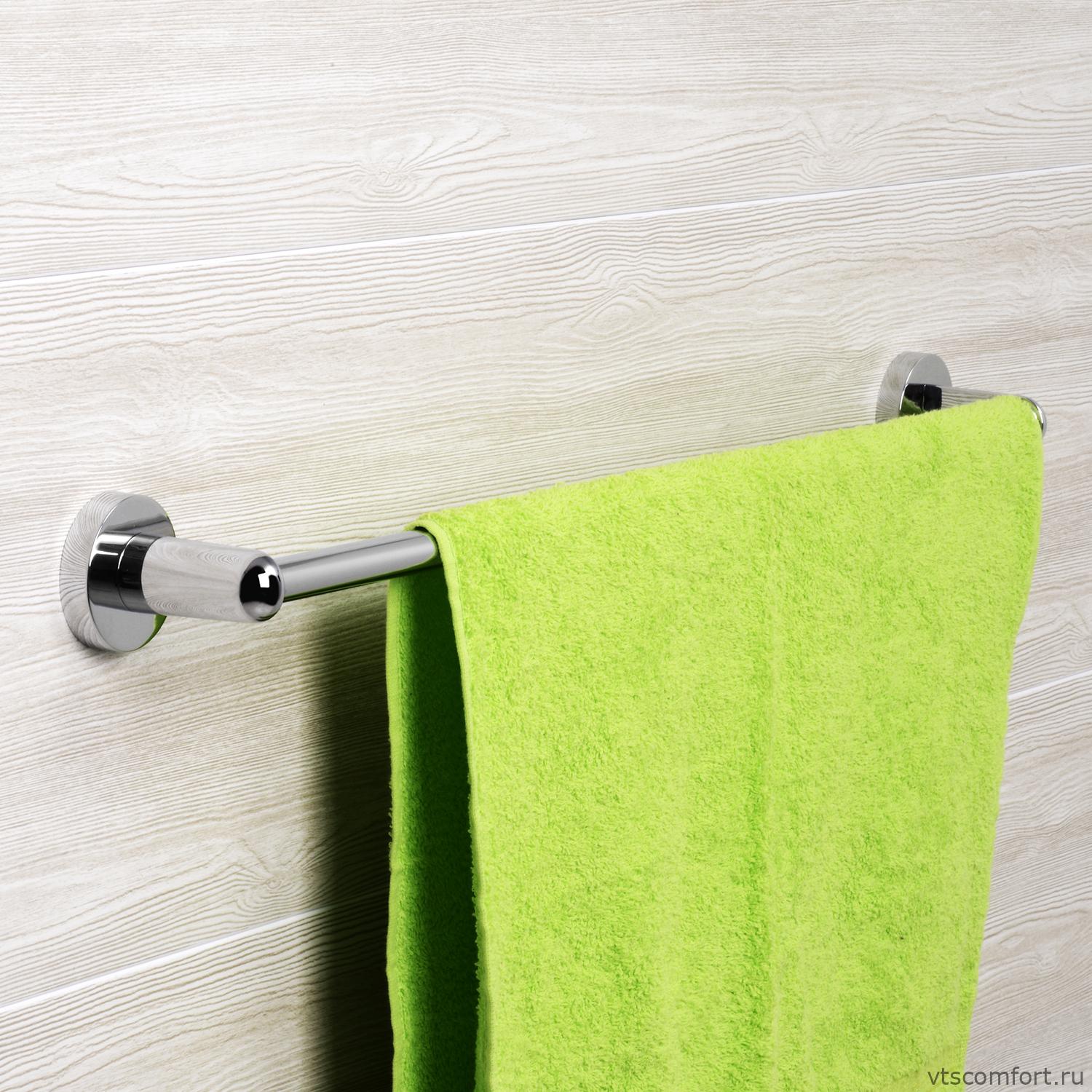 Фото WasserKraft Rhein K-6230 Держатель полотенец одинарный Изображение WasserKraft Rhein K-6230 Держатель полотенец одинарный