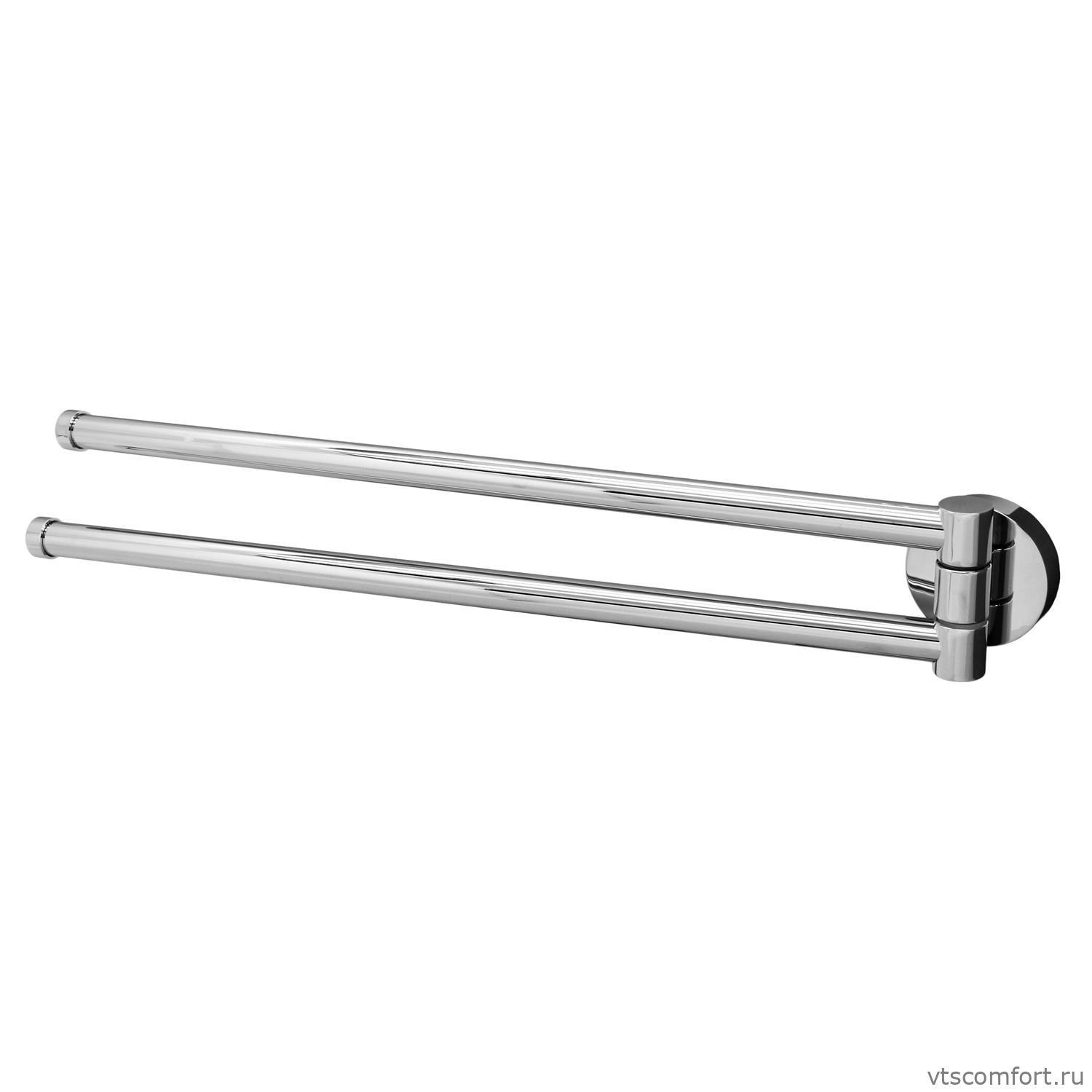 Фото WasserKraft Rhein K-6231 Держатель полотенец двойной Изображение WasserKraft Rhein K-6231 Держатель полотенец двойной