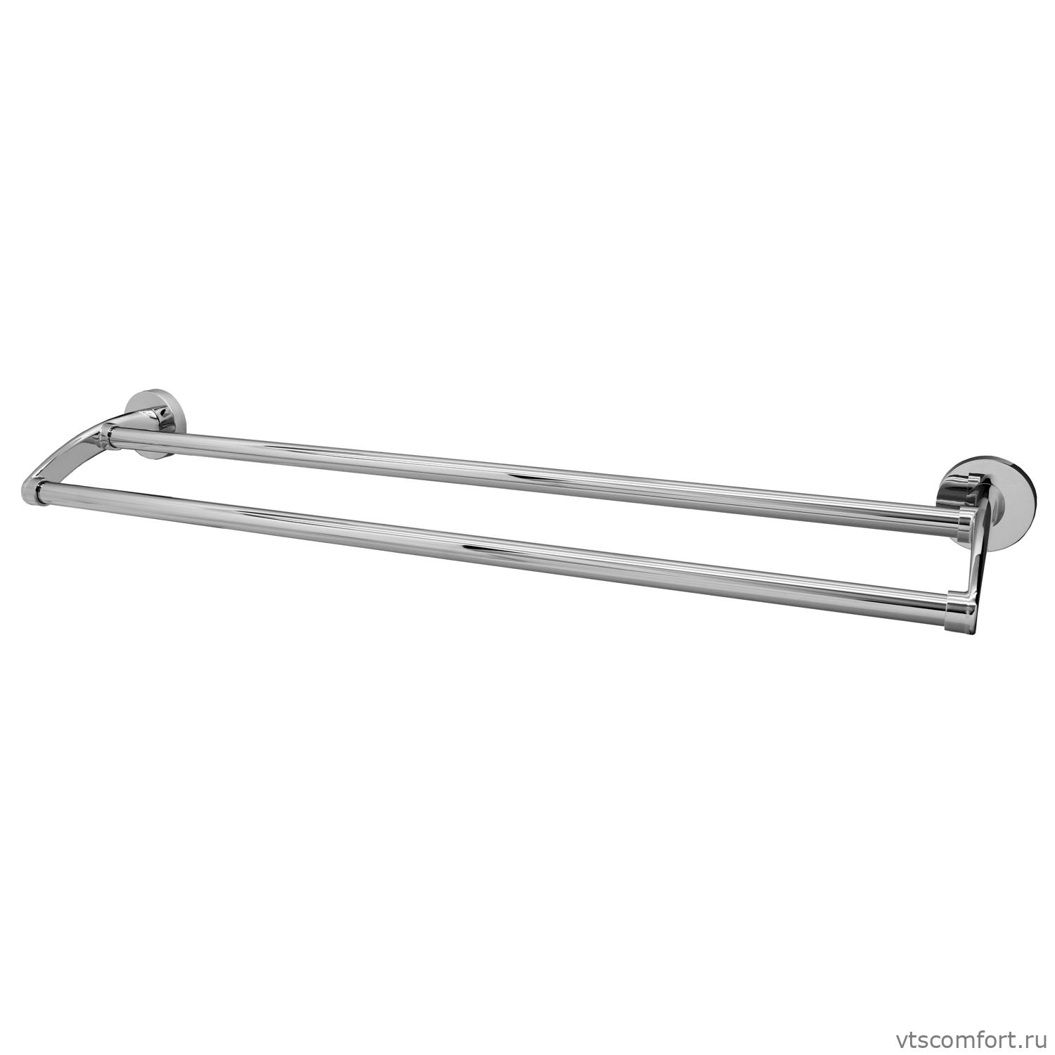 Фото WasserKraft Rhein K-6240 Держатель полотенец двойной Изображение WasserKraft Rhein K-6240 Держатель полотенец двойной