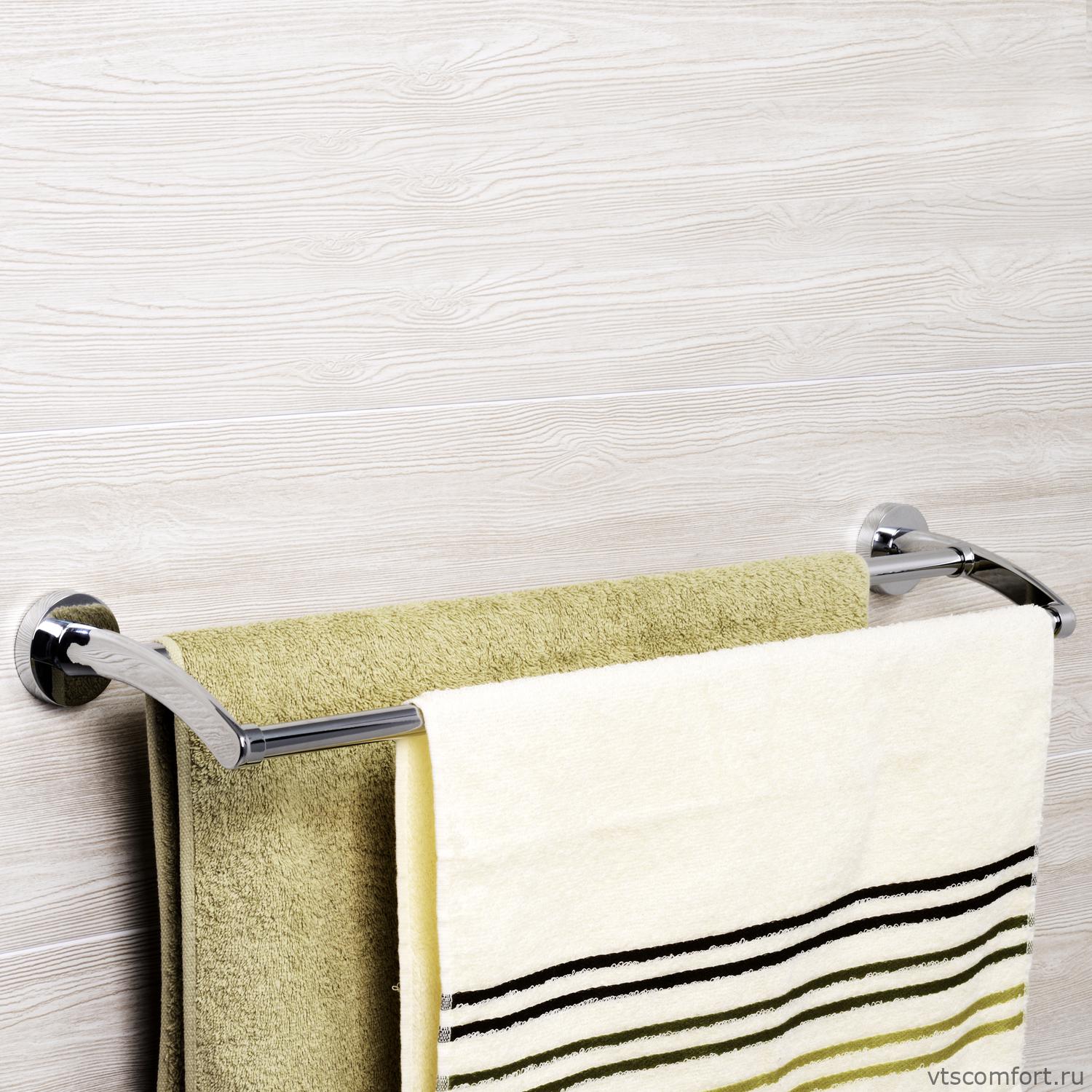 Фото WasserKraft Rhein K-6240 Держатель полотенец двойной Изображение WasserKraft Rhein K-6240 Держатель полотенец двойной