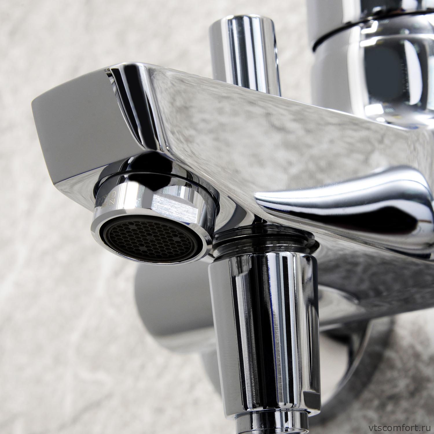 Фото WasserKraft Rhin 4401 Смеситель для ванны с коротким изливом Изображение WasserKraft Rhin 4401 Смеситель для ванны с коротким изливом