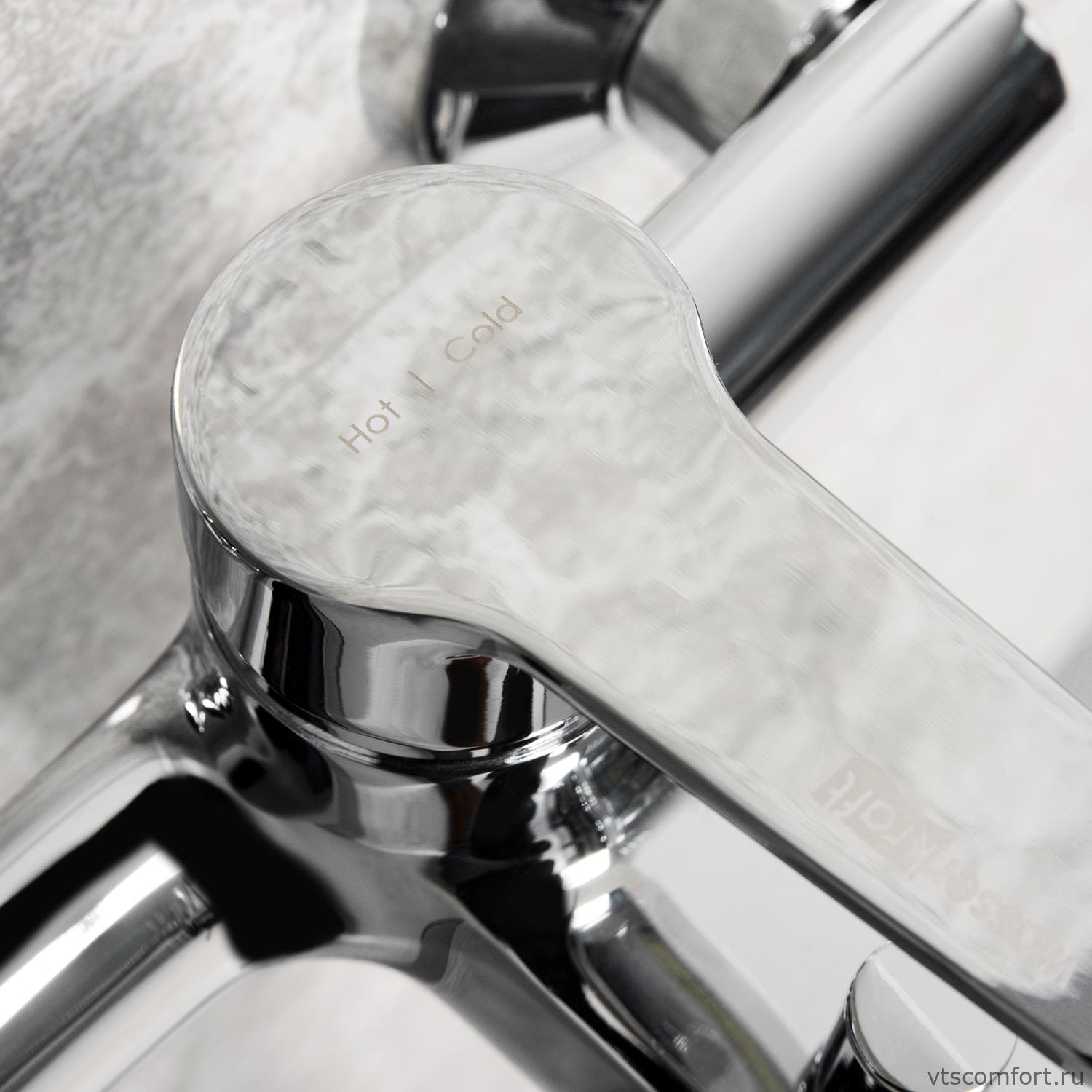 Фото WasserKraft Rhin 4401 Смеситель для ванны с коротким изливом Изображение WasserKraft Rhin 4401 Смеситель для ванны с коротким изливом