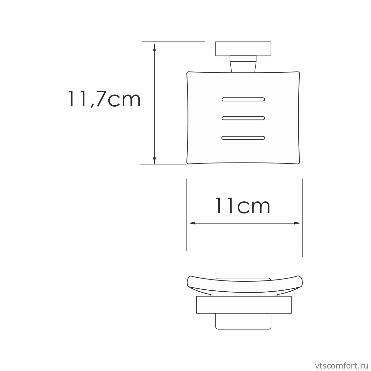 Фото WasserKraft Rhin K-8729 Мыльница Изображение WasserKraft Rhin K-8729 Мыльница