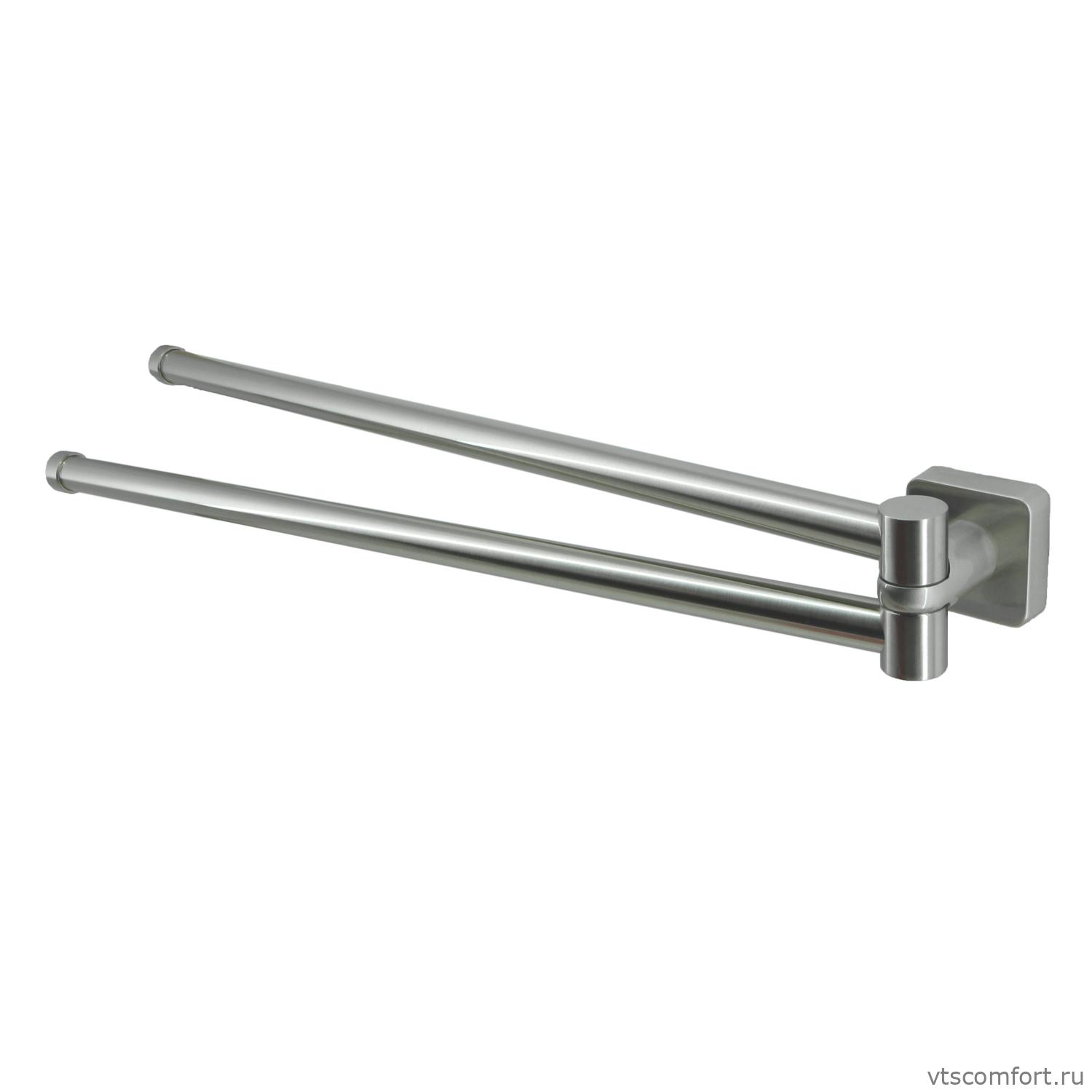 Фото WasserKraft Rhin K-8731 Держатель полотенец двойной Изображение WasserKraft Rhin K-8731 Держатель полотенец двойной