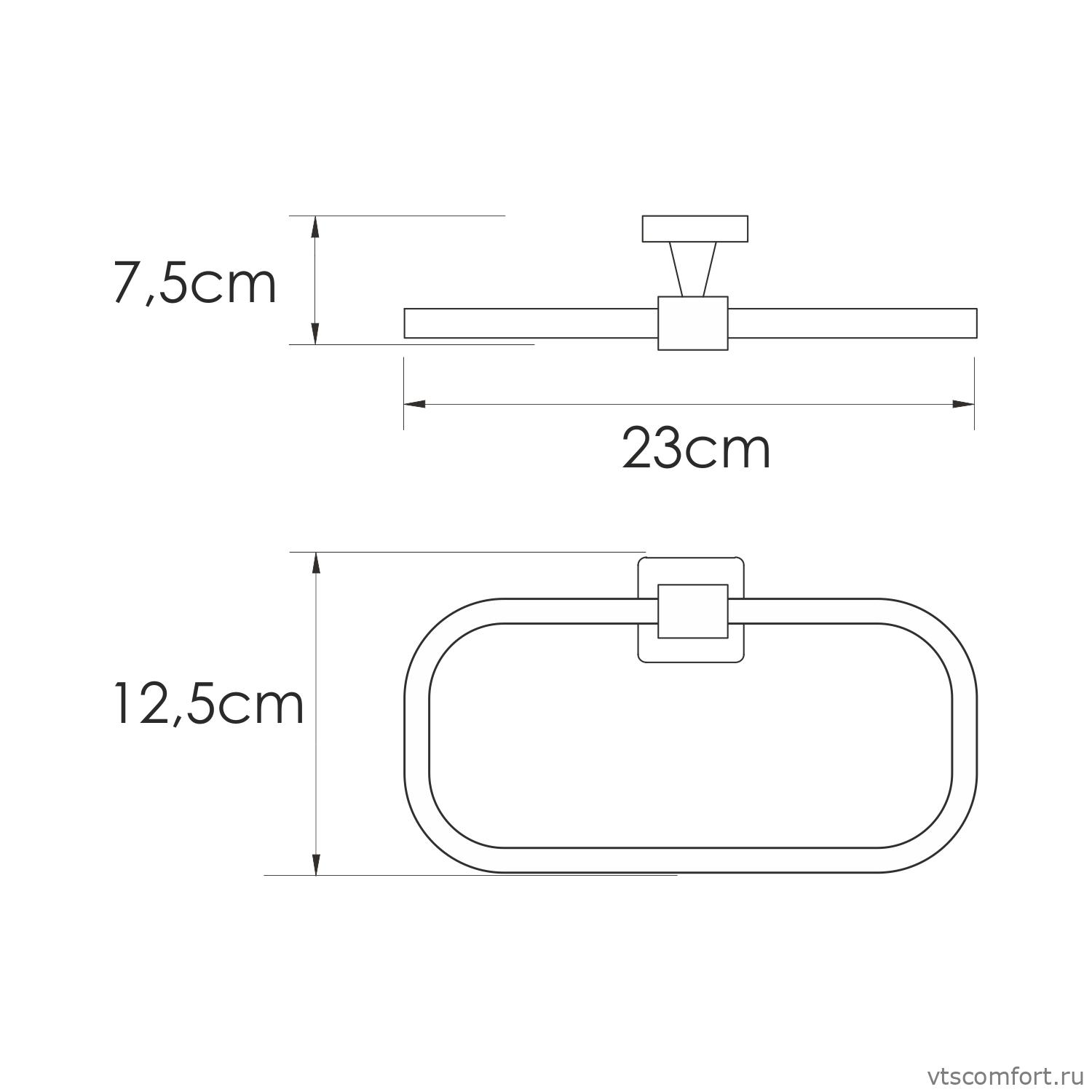 Фото WasserKraft Rhin K-8760 Держатель полотенец Изображение WasserKraft Rhin K-8760 Держатель полотенец