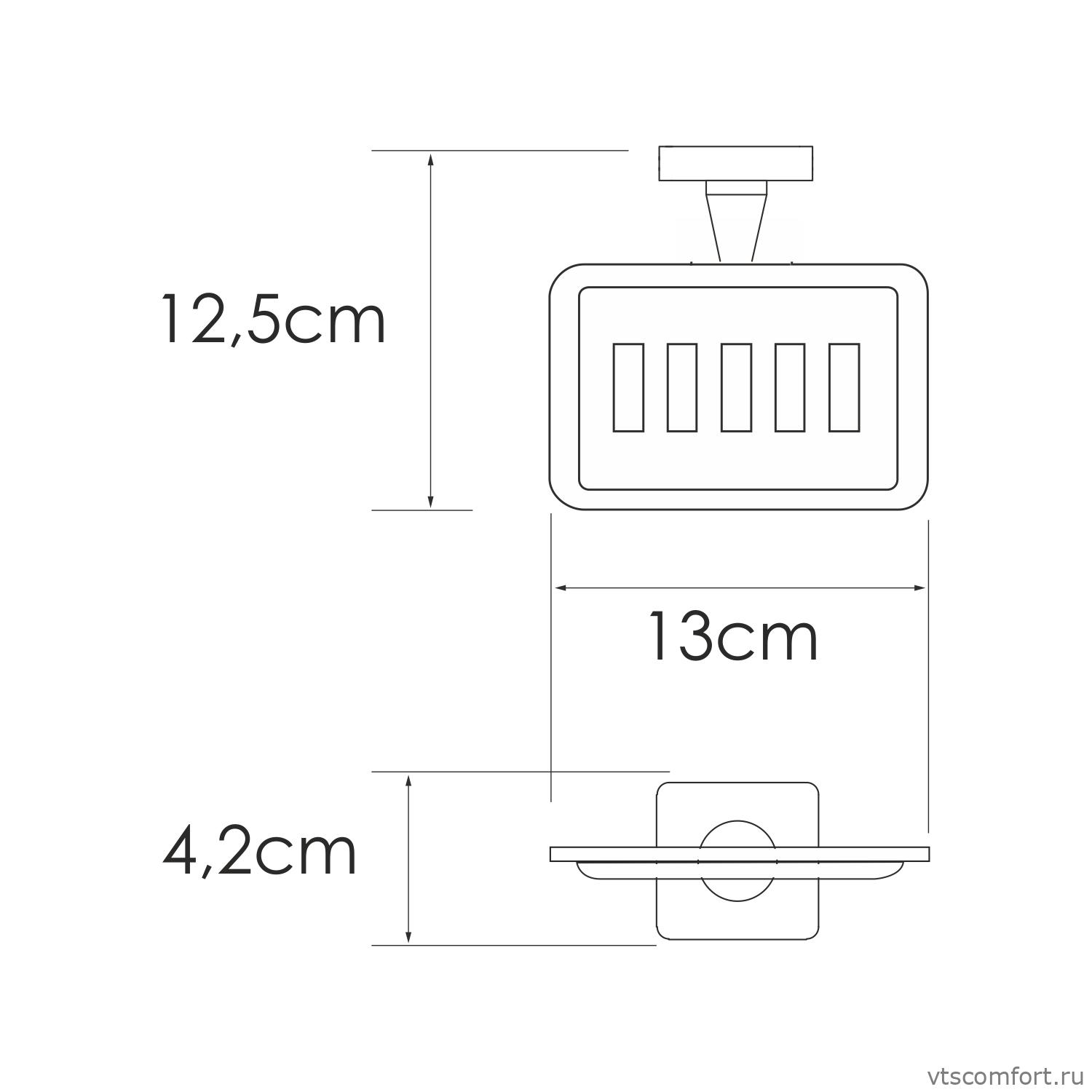 Фото WasserKraft Rhin K-8769 Мыльница решетка Изображение WasserKraft Rhin K-8769 Мыльница решетка