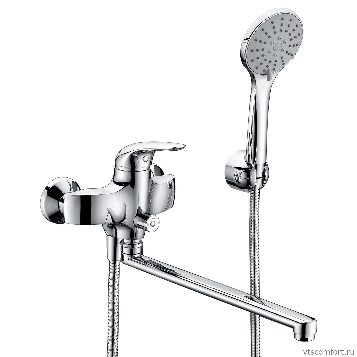 Фото WasserKraft Rossel 2802L Смеситель для ванны с длинным изливом Изображение WasserKraft Rossel 2802L Смеситель для ванны с длинным изливом