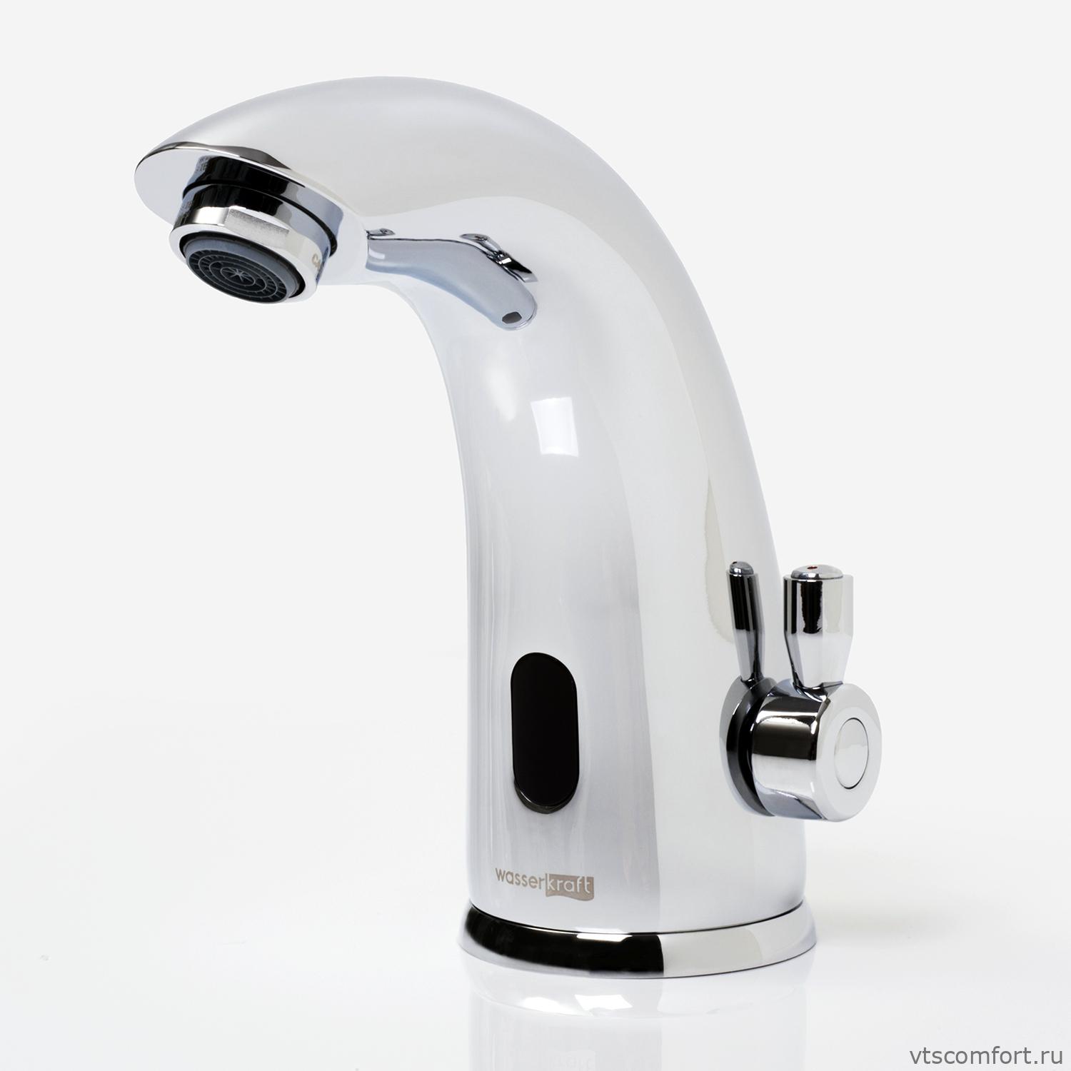 Фото WasserKraft Rossel 2813 Сенсорный смеситель для умывальника Изображение WasserKraft Rossel 2813 Сенсорный смеситель для умывальника