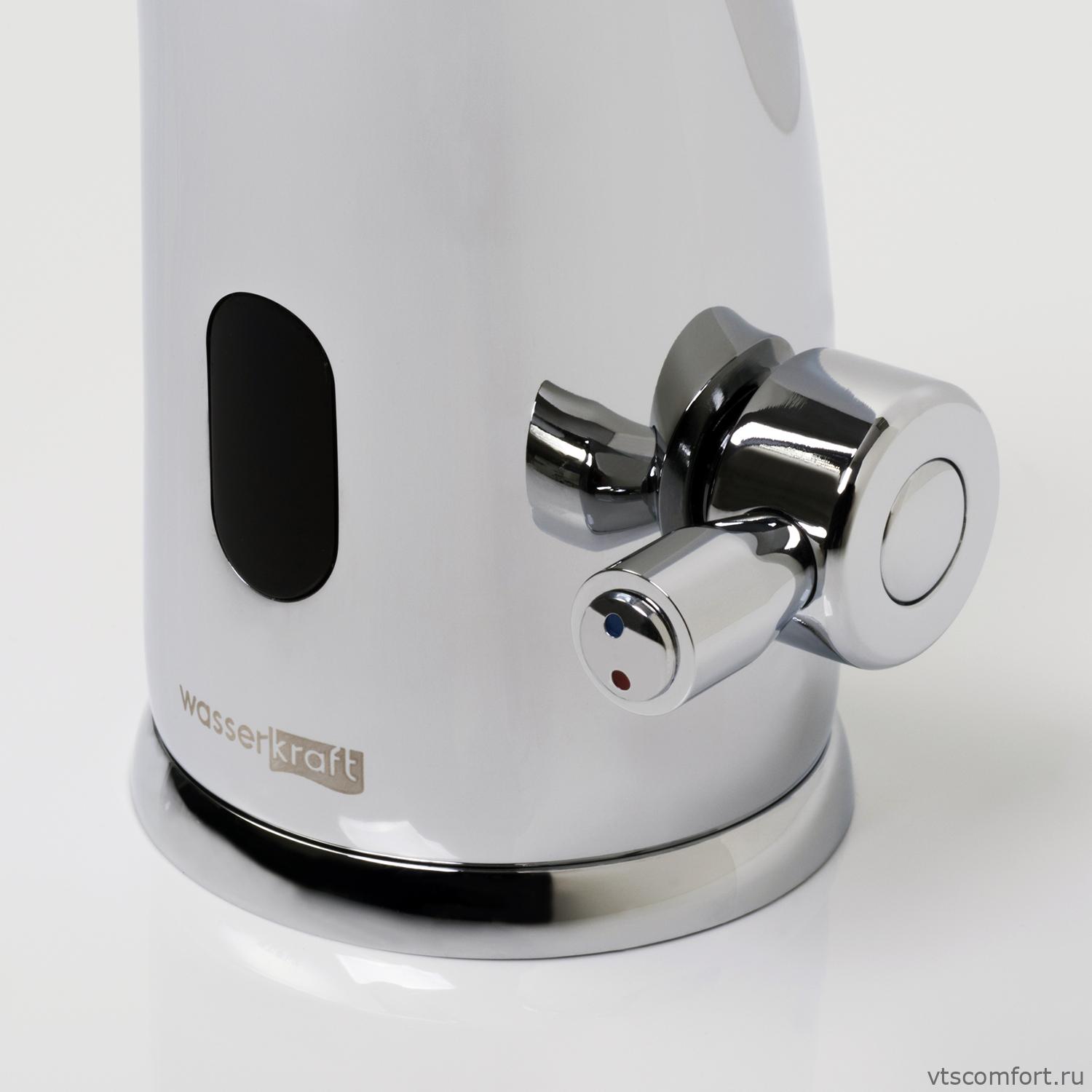 Фото WasserKraft Rossel 2813 Сенсорный смеситель для умывальника Изображение WasserKraft Rossel 2813 Сенсорный смеситель для умывальника