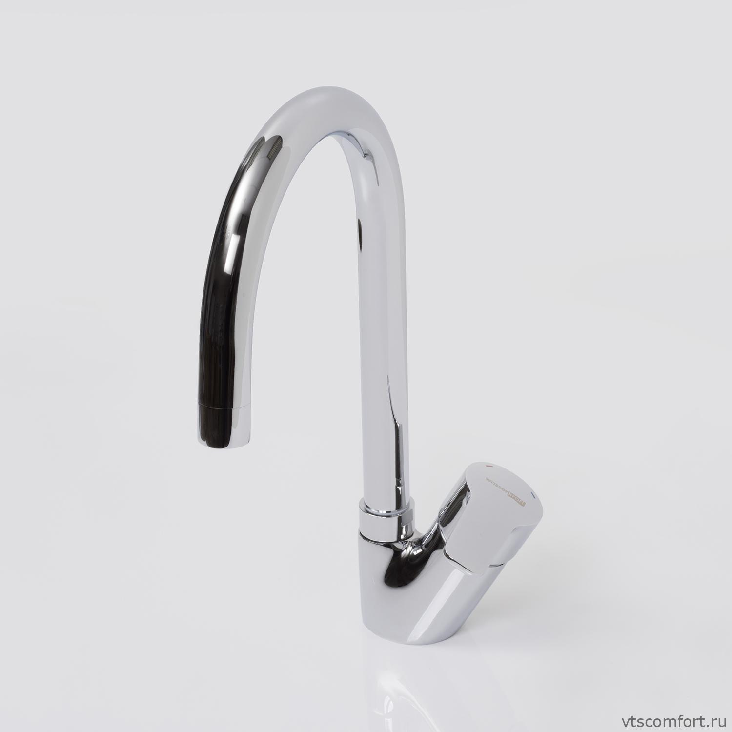 Фото WasserKraft Ruhr 24407 Смеситель для кухни Изображение WasserKraft Ruhr 24407 Смеситель для кухни