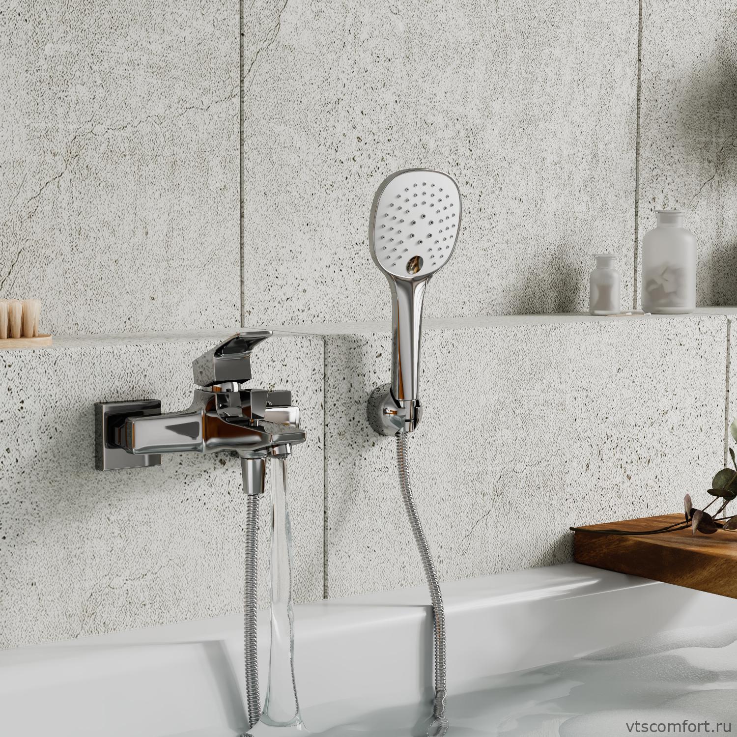 Фото WasserKraft Salm 2701 Смеситель для ванны с коротким изливом Изображение WasserKraft Salm 2701 Смеситель для ванны с коротким изливом