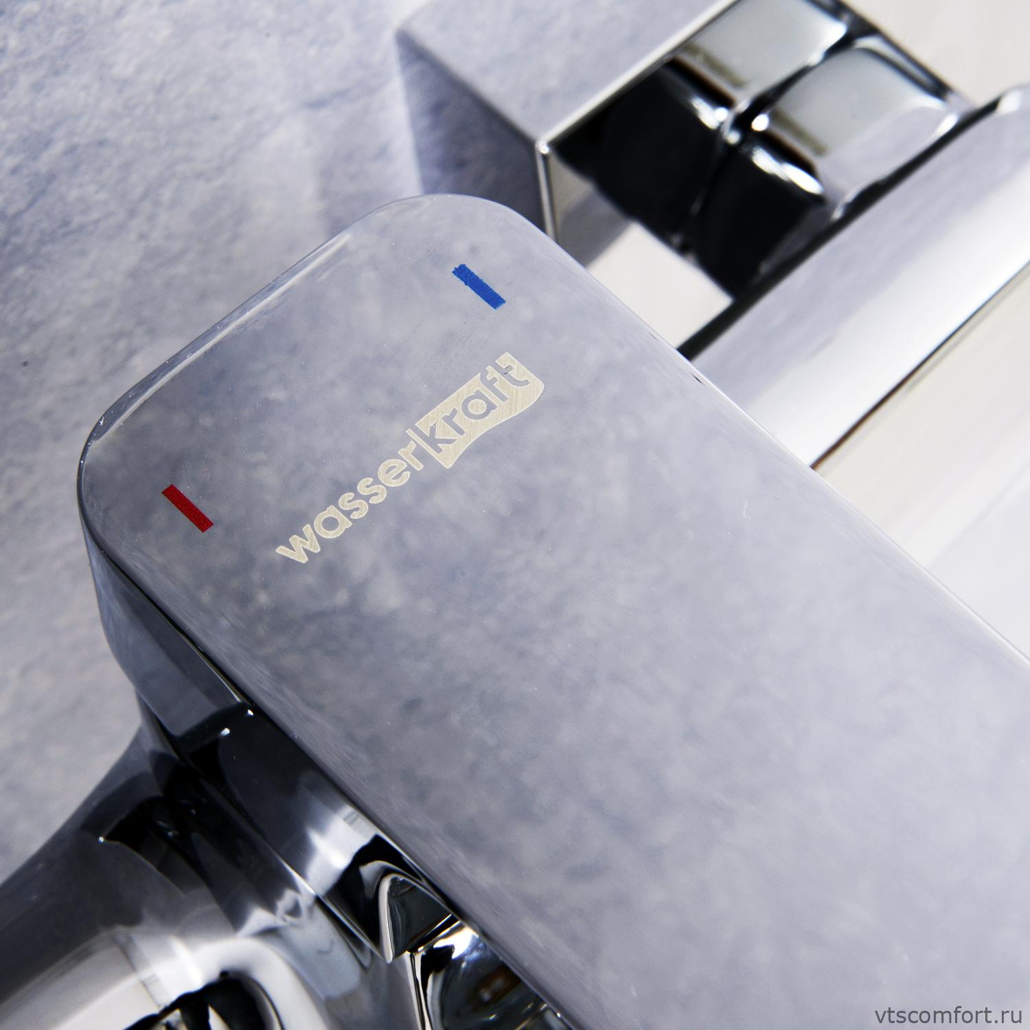 Фото WasserKraft Salm 2701 Смеситель для ванны с коротким изливом Изображение WasserKraft Salm 2701 Смеситель для ванны с коротким изливом