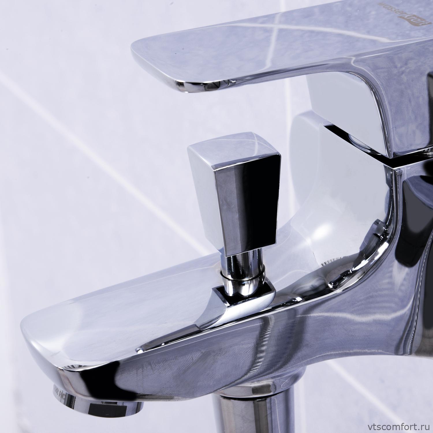 Фото WasserKraft Salm 2701 Смеситель для ванны с коротким изливом Изображение WasserKraft Salm 2701 Смеситель для ванны с коротким изливом