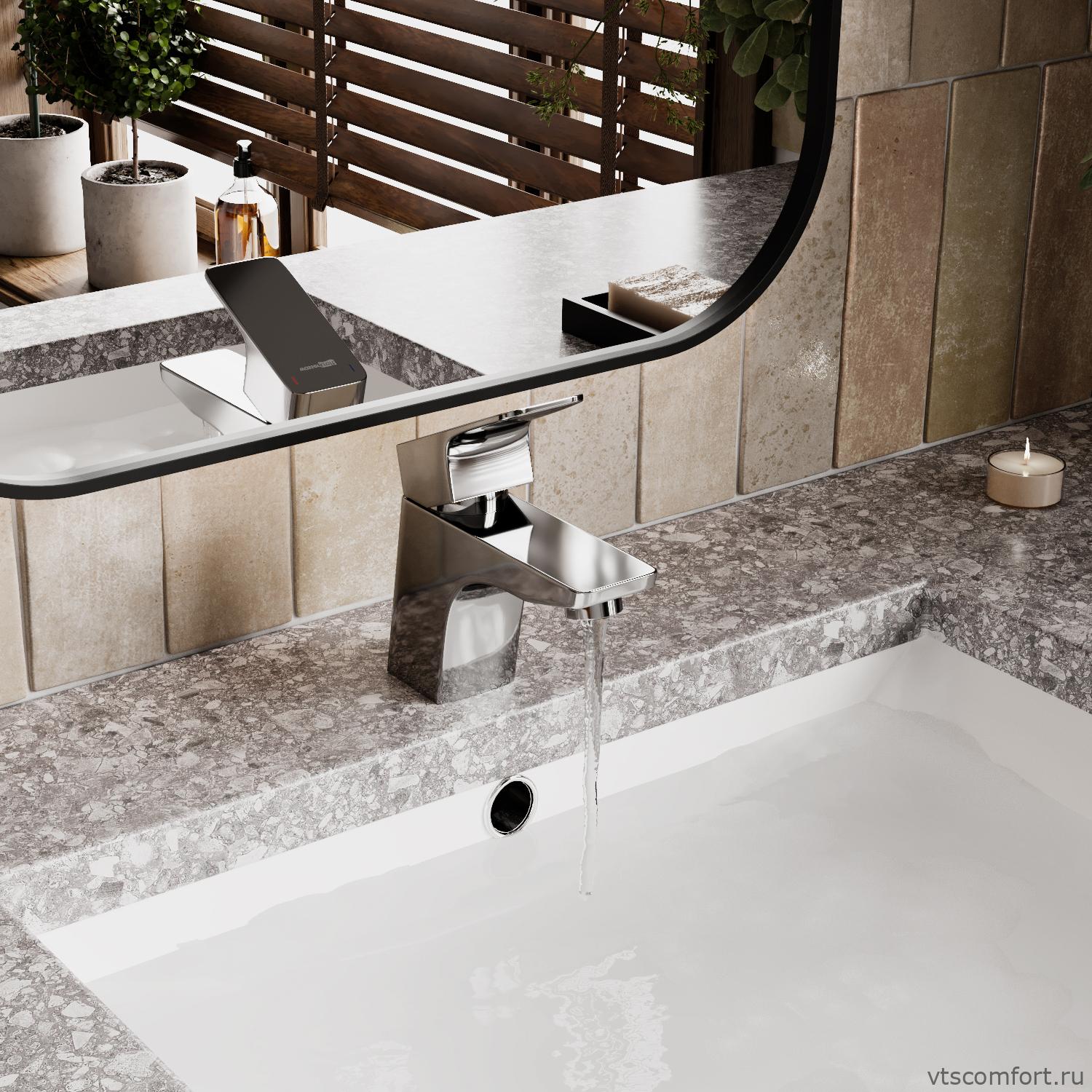 Фото WasserKraft Salm 2703 Смеситель для умывальника Изображение WasserKraft Salm 2703 Смеситель для умывальника