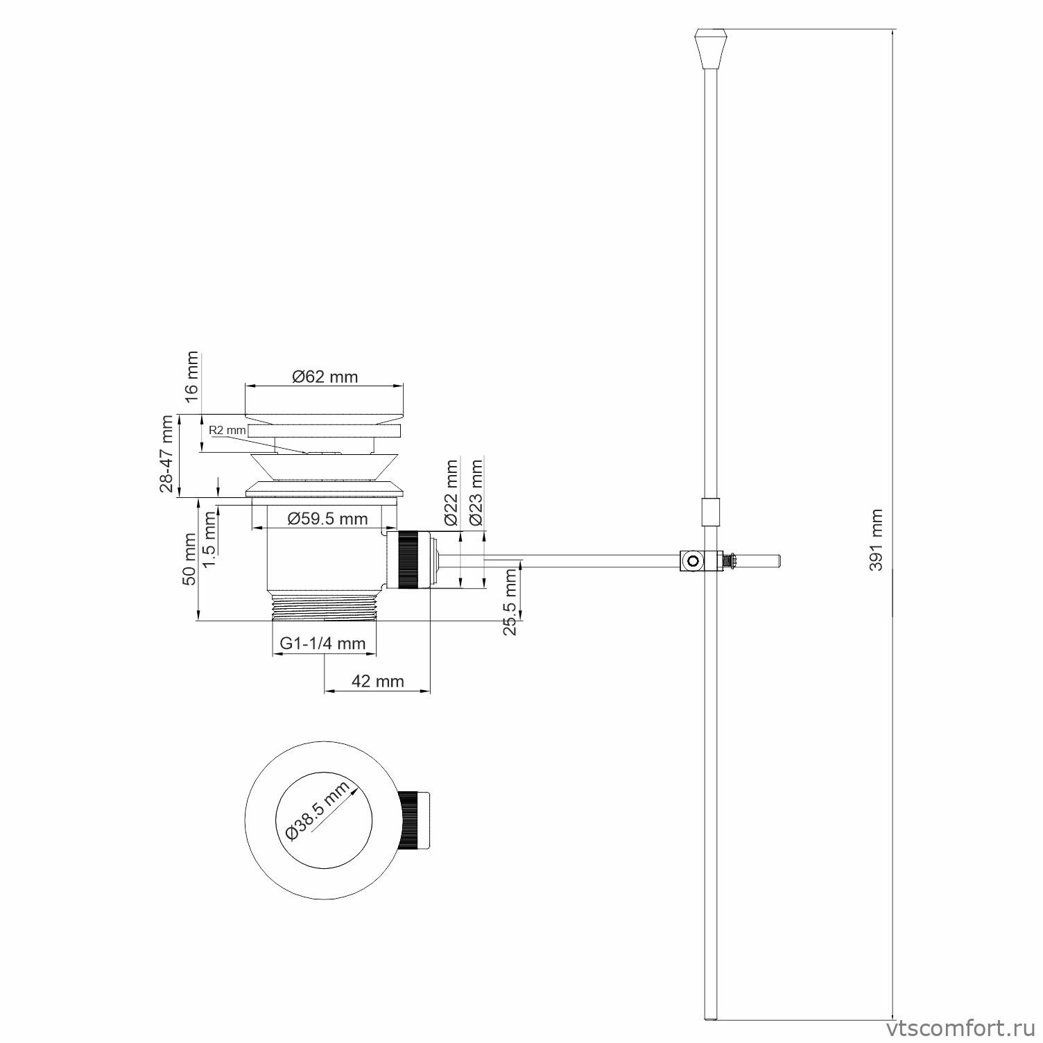Фото WasserKraft Sauer 7106 Смеситель для биде Изображение WasserKraft Sauer 7106 Смеситель для биде