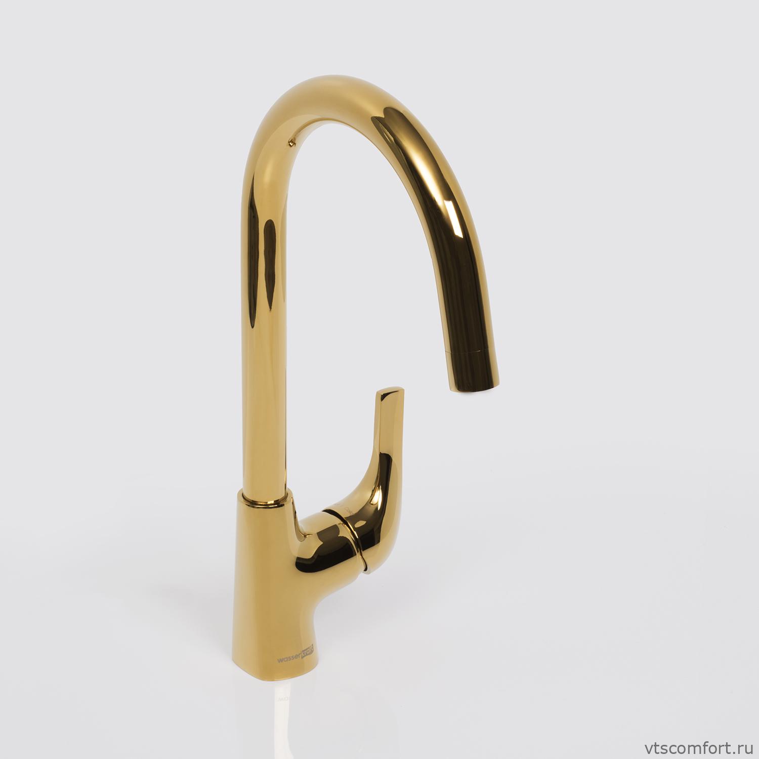 Фото WasserKraft Sauer 7107 Смеситель для кухни Изображение WasserKraft Sauer 7107 Смеситель для кухни