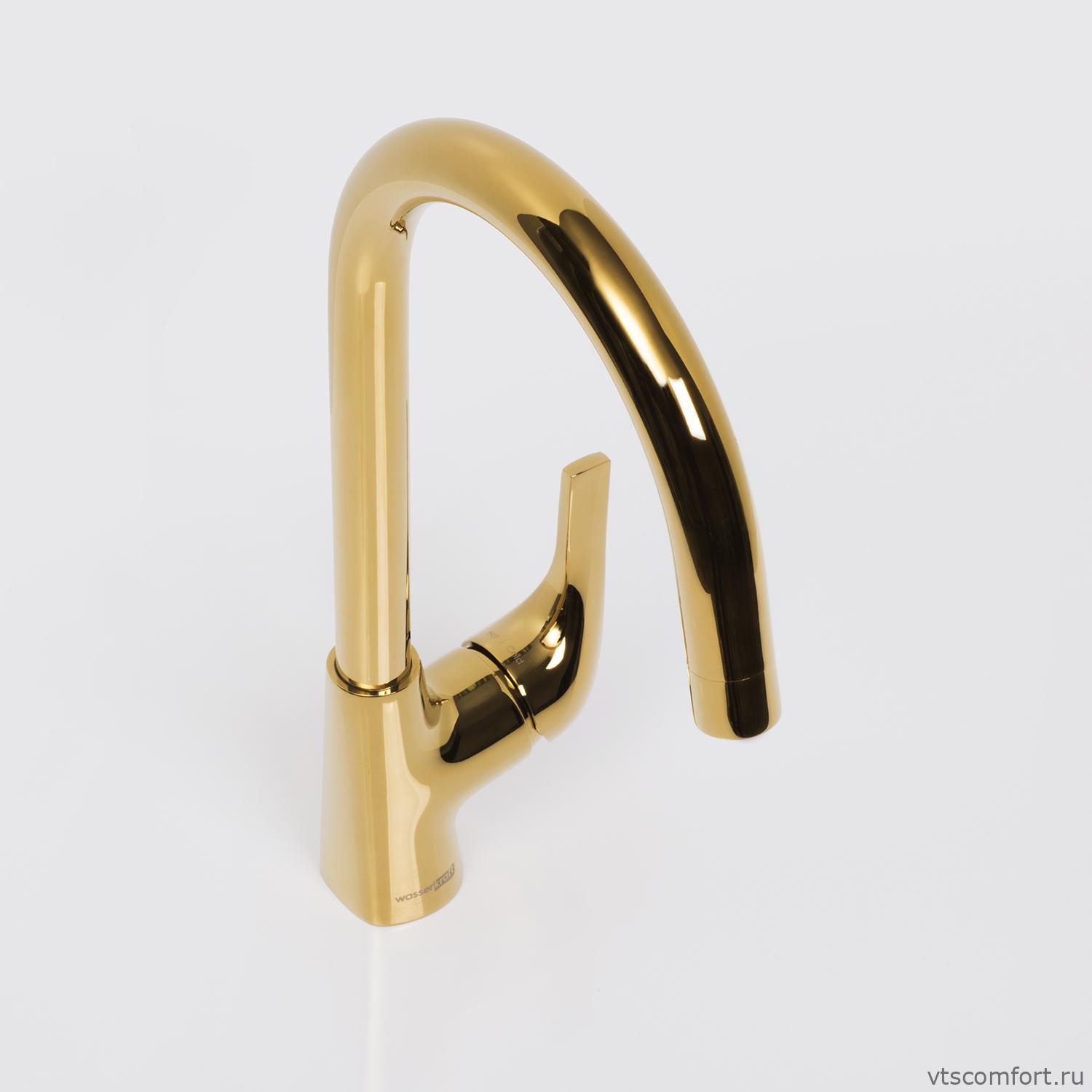 Фото WasserKraft Sauer 7107 Смеситель для кухни Изображение WasserKraft Sauer 7107 Смеситель для кухни