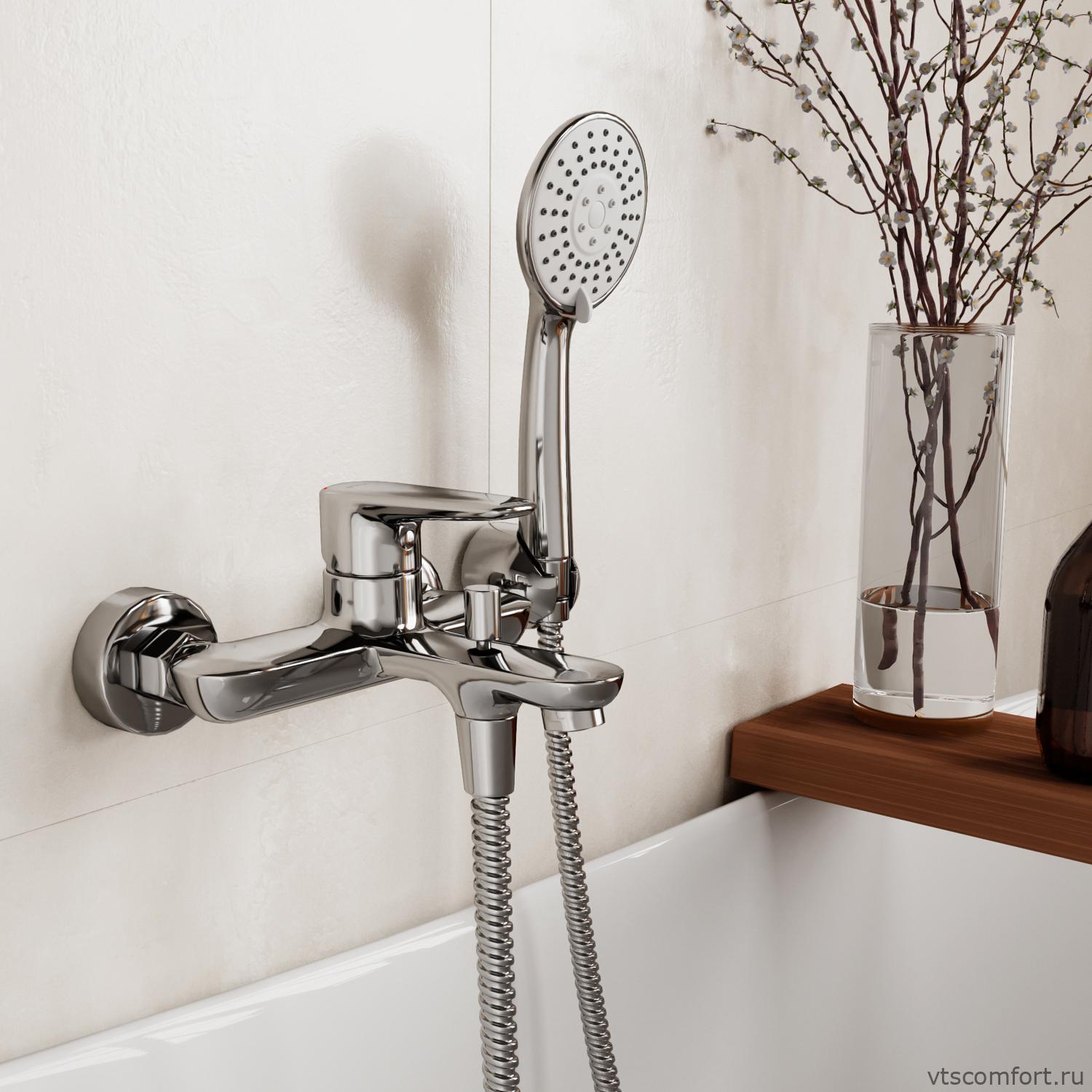 Фото WasserKraft Vils 5601 Смеситель для ванны с коротким изливом Изображение WasserKraft Vils 5601 Смеситель для ванны с коротким изливом