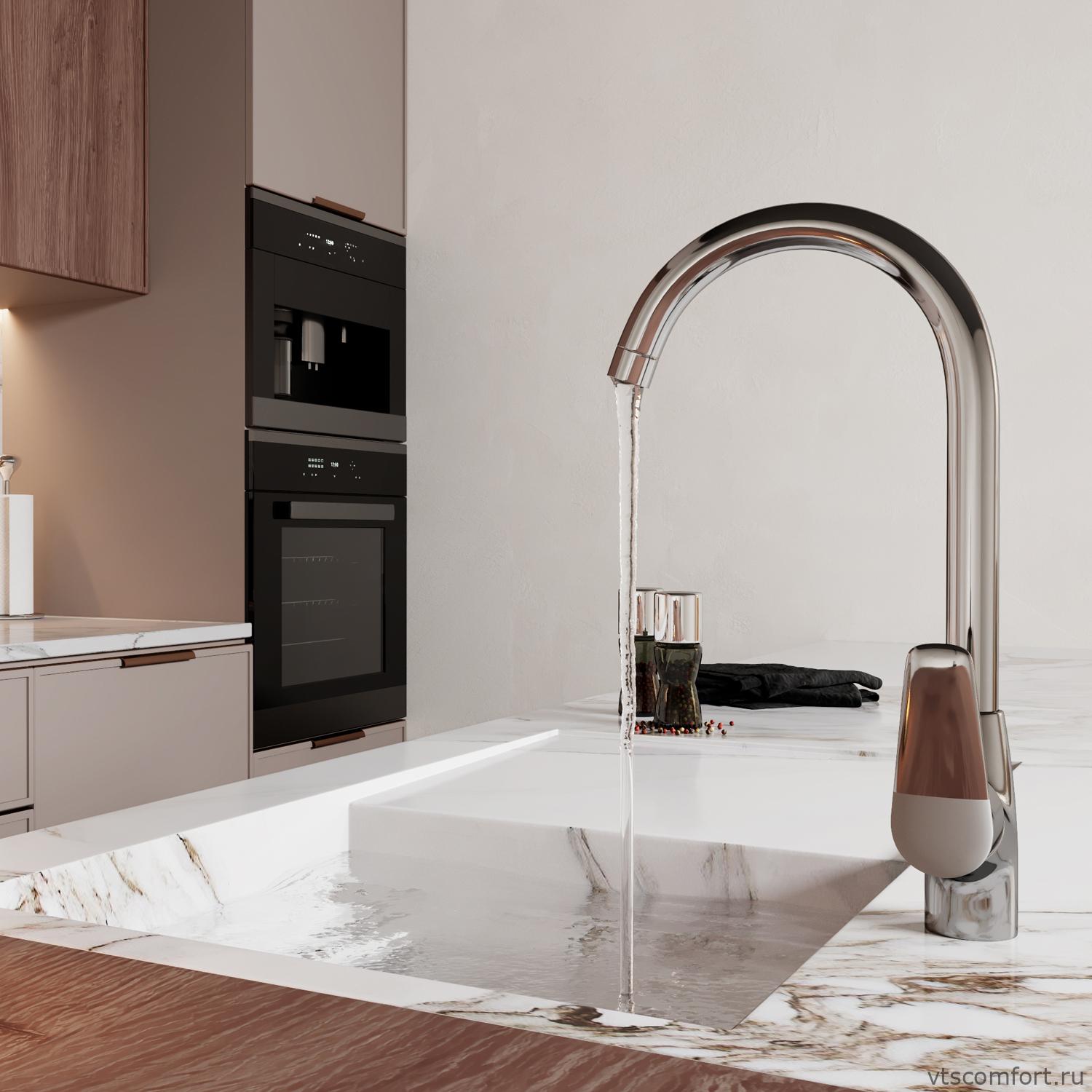 Фото WasserKraft Vils 5607 Смеситель для кухни Изображение WasserKraft Vils 5607 Смеситель для кухни