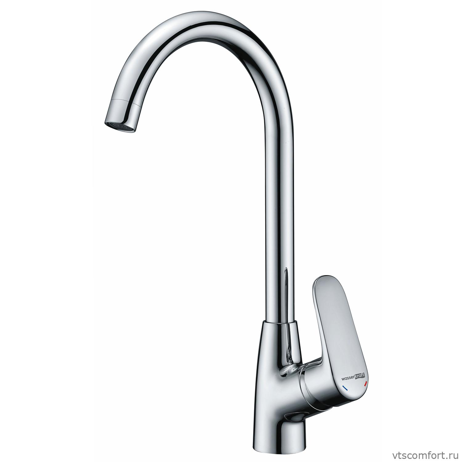 Фото WasserKraft Vils 5607 Смеситель для кухни Изображение WasserKraft Vils 5607 Смеситель для кухни