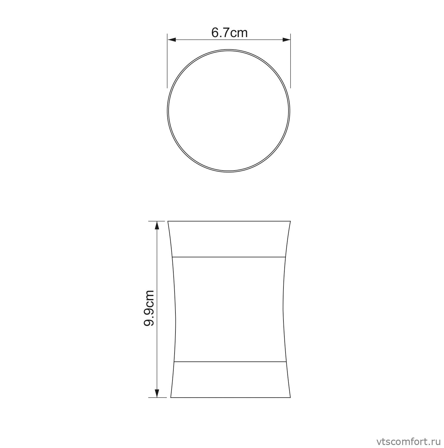 Фото WasserKraft Wern K-7528 Стакан для зубных щёток Изображение WasserKraft Wern K-7528 Стакан для зубных щёток