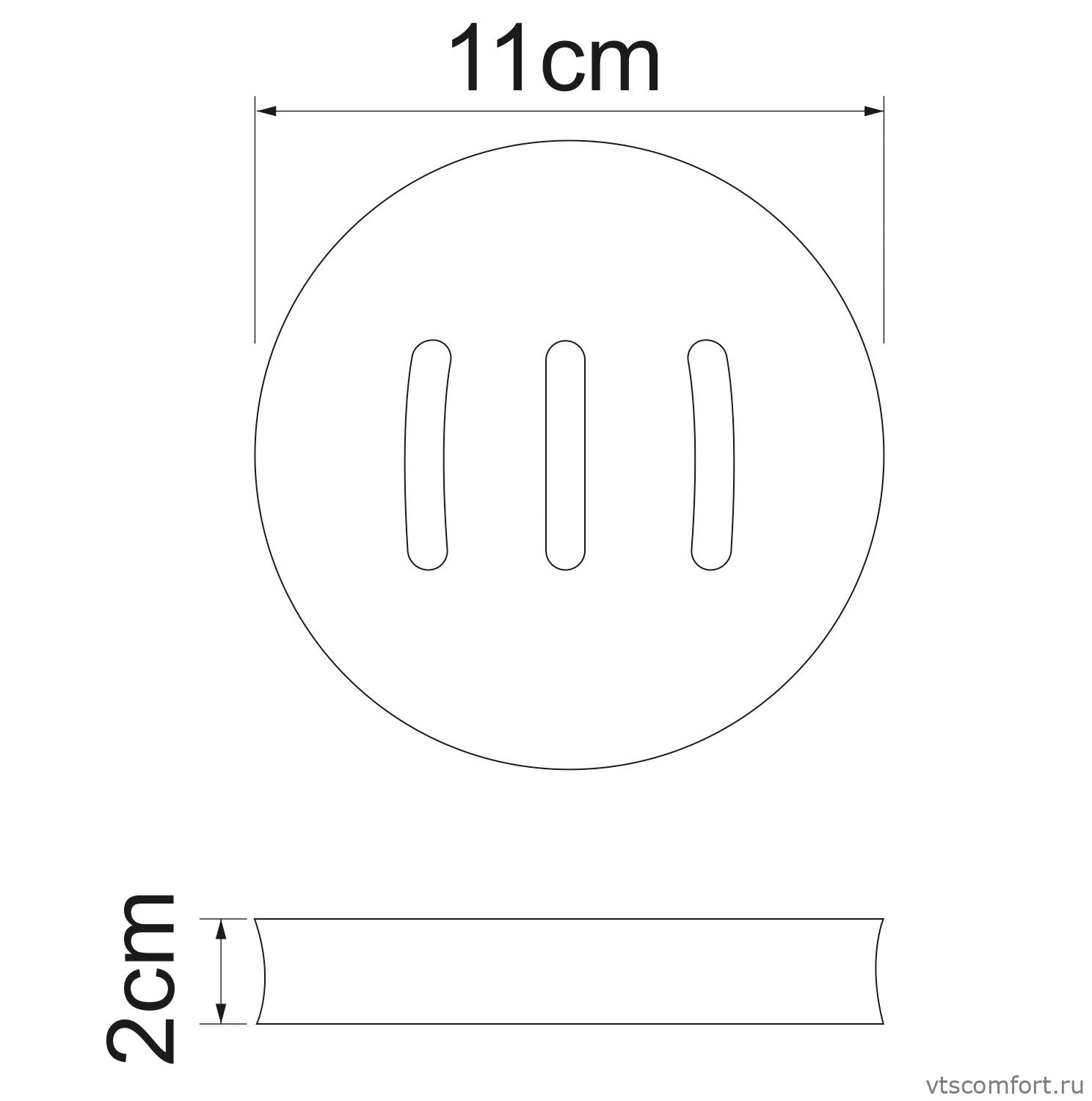 Фото WasserKraft Wern K-7529 Мыльница Изображение WasserKraft Wern K-7529 Мыльница
