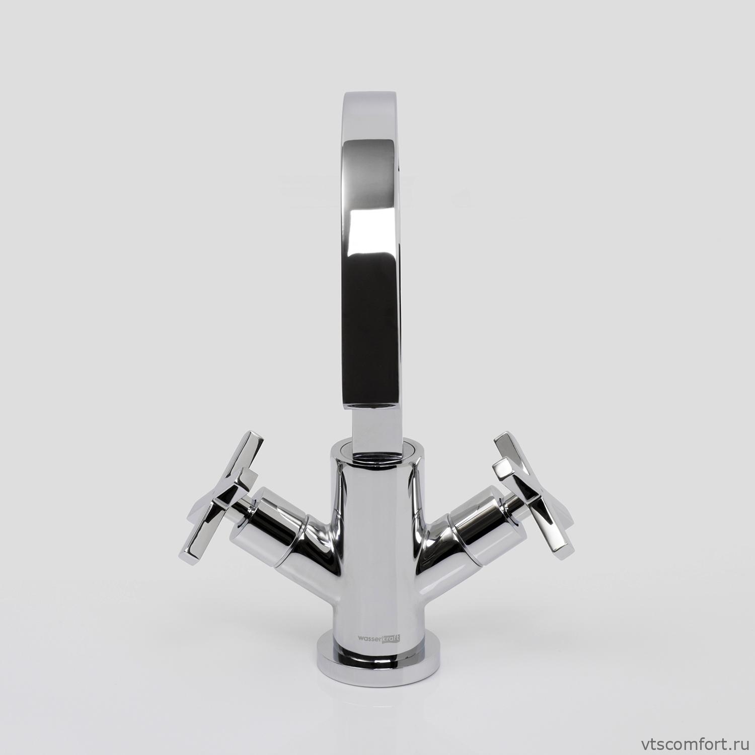 Фото WasserKraft Weser 7803 Смеситель для умывальника Изображение WasserKraft Weser 7803 Смеситель для умывальника